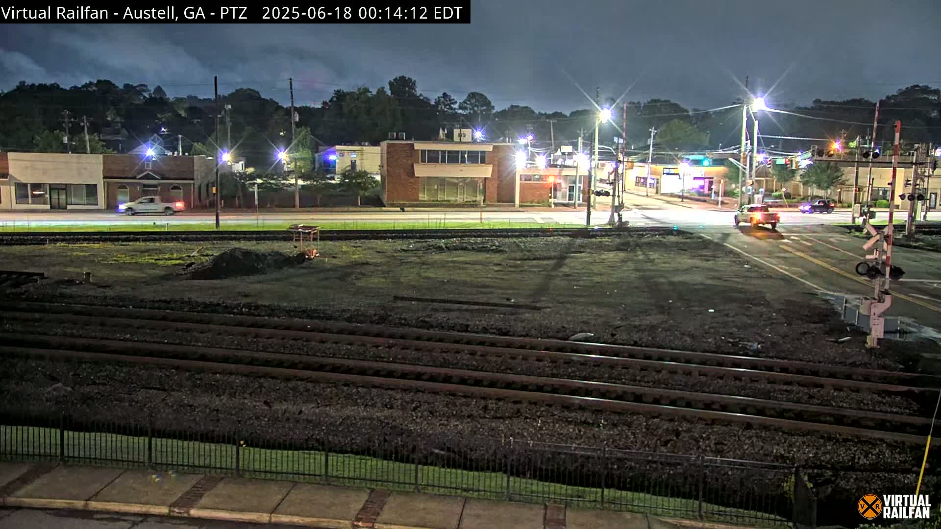 Austell City View & Nortfolk Southern Railway Junction Live Cam -Austell, Coob, Georgia, USA