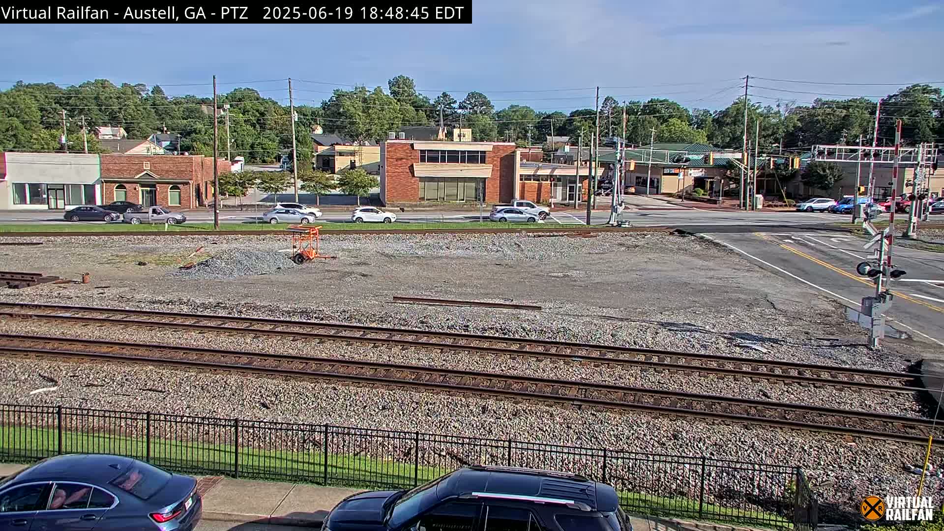 Austell City View & Nortfolk Southern Railway Junction Live Cam -Austell, Coob, Georgia, USA