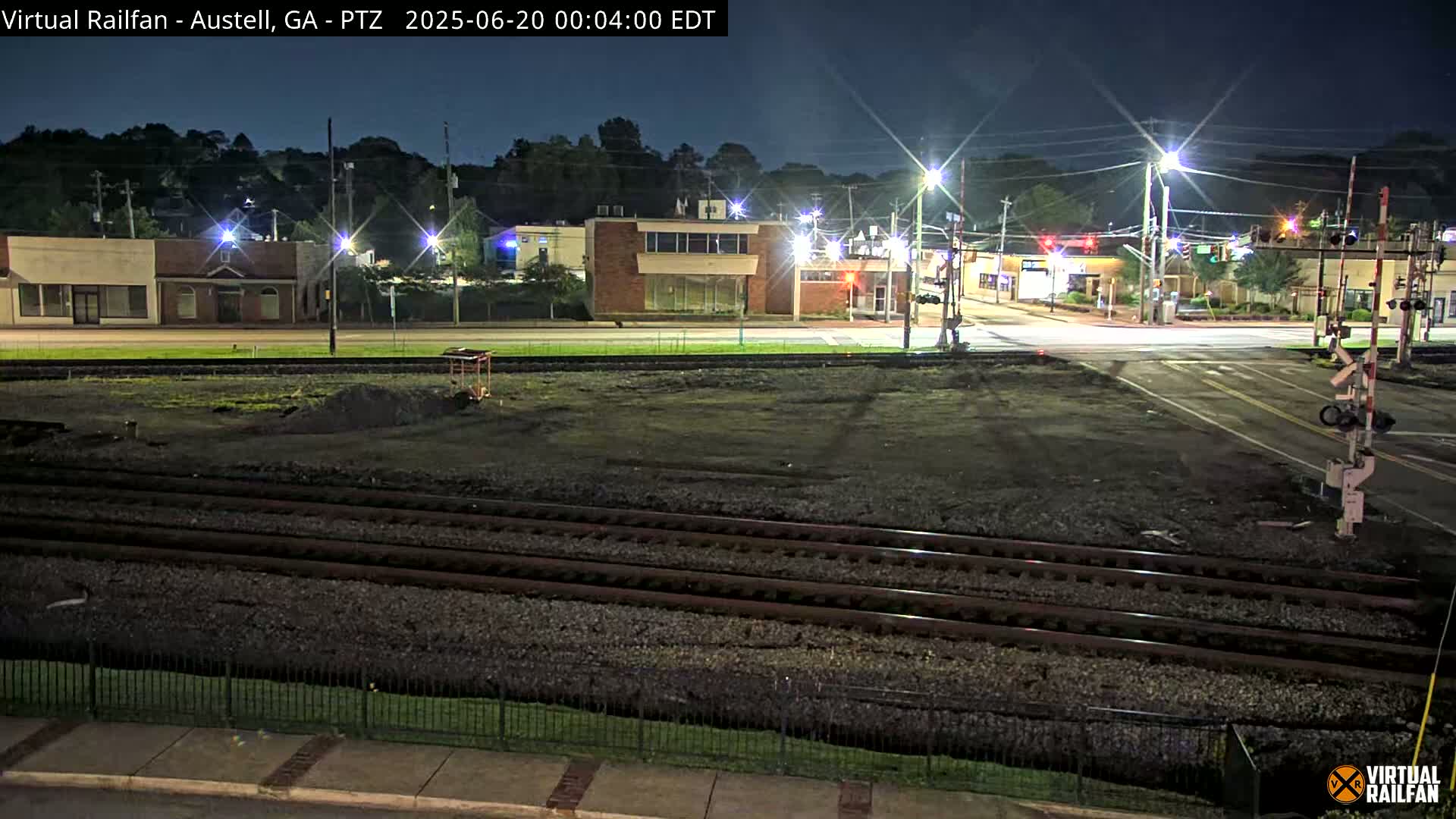 Austell City View & Nortfolk Southern Railway Junction Live Cam -Austell, Coob, Georgia, USA