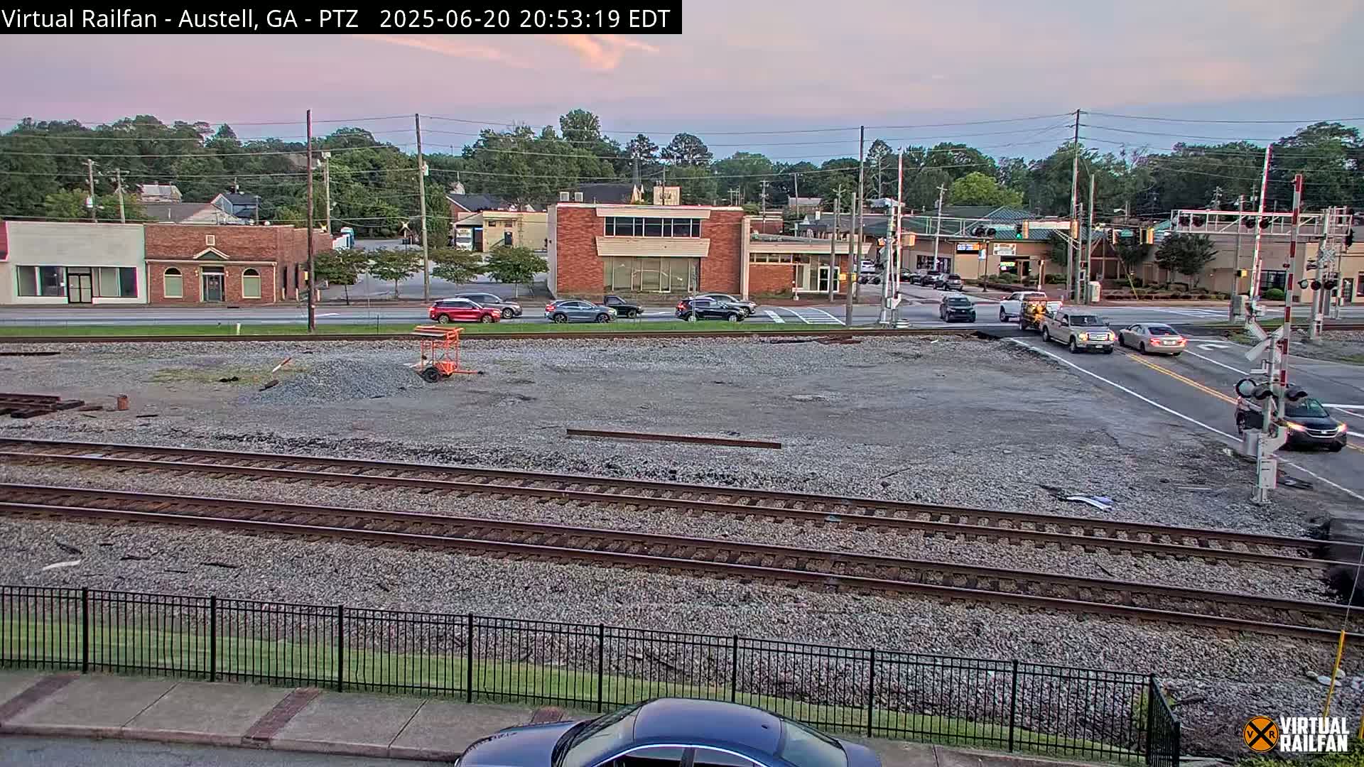 Austell City View & Nortfolk Southern Railway Junction Live Cam -Austell, Coob, Georgia, USA