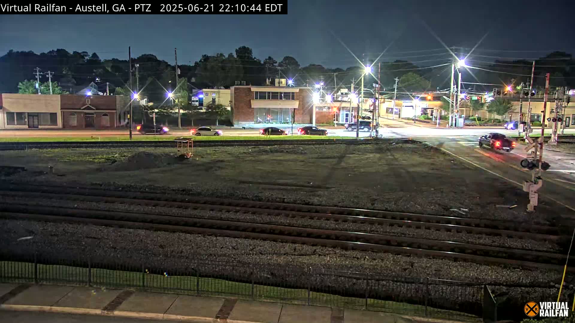 Austell City View & Nortfolk Southern Railway Junction Live Cam -Austell, Coob, Georgia, USA