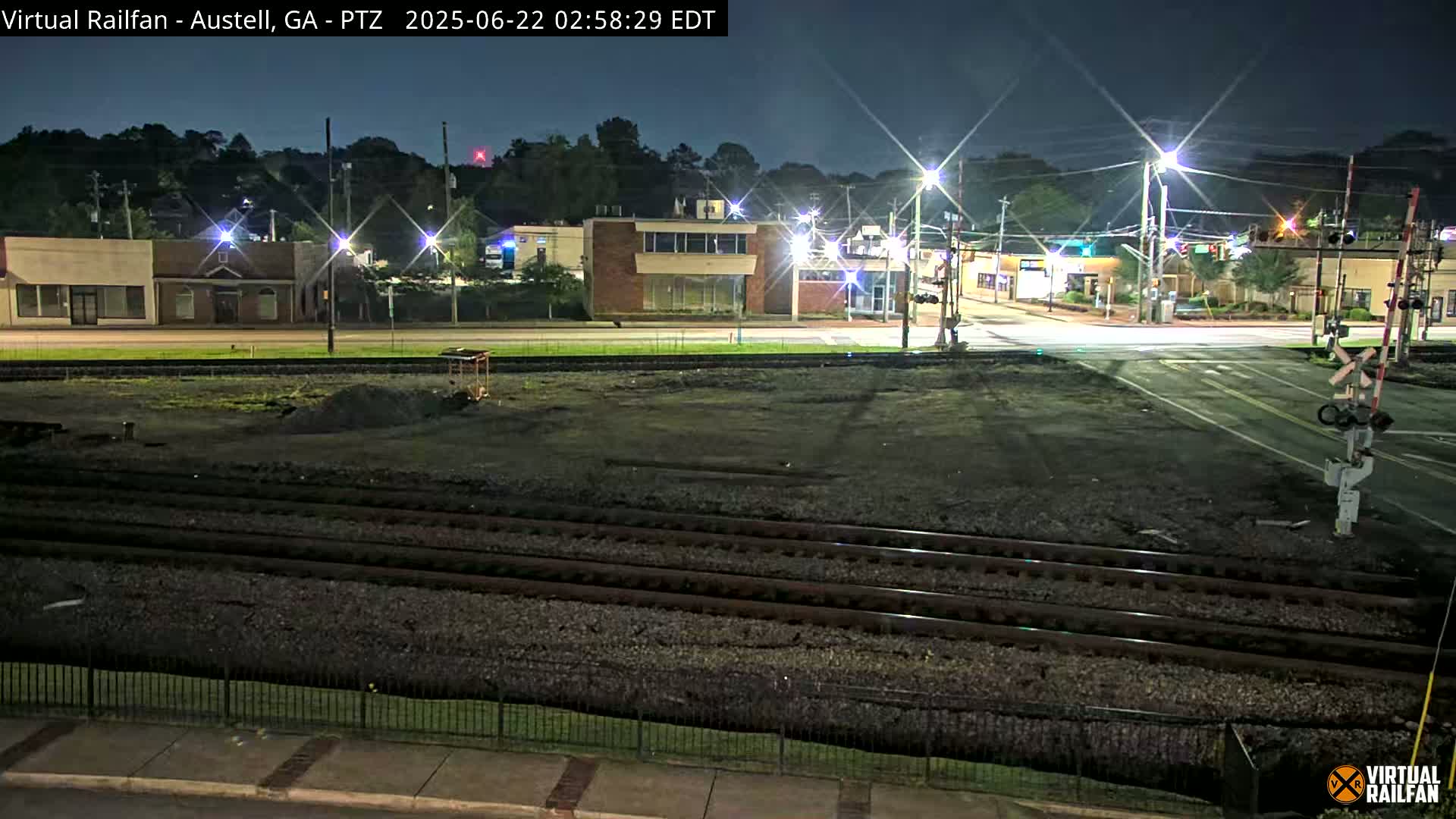 Austell City View & Nortfolk Southern Railway Junction Live Cam -Austell, Coob, Georgia, USA