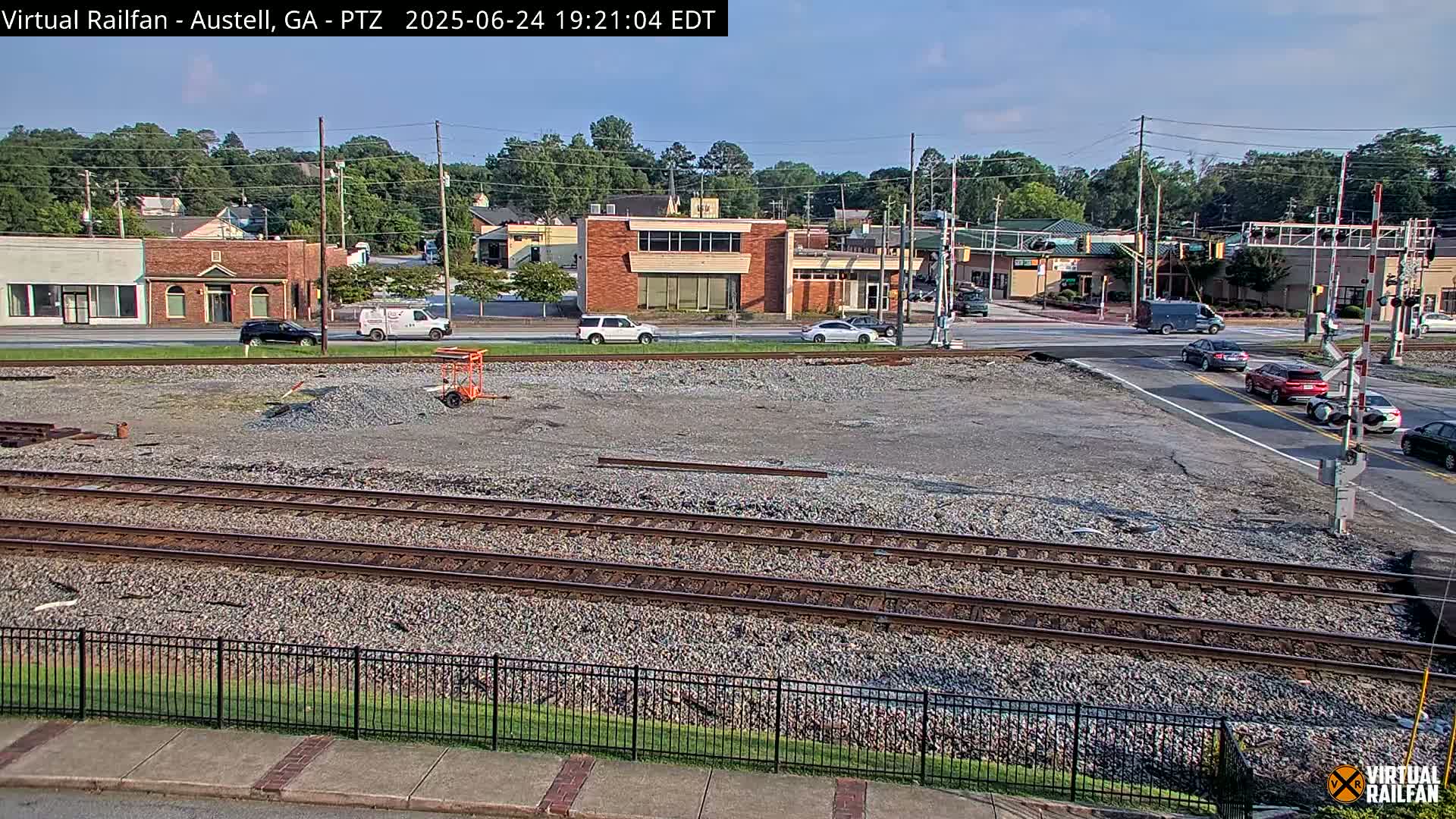 Austell City View & Nortfolk Southern Railway Junction Live Cam -Austell, Coob, Georgia, USA