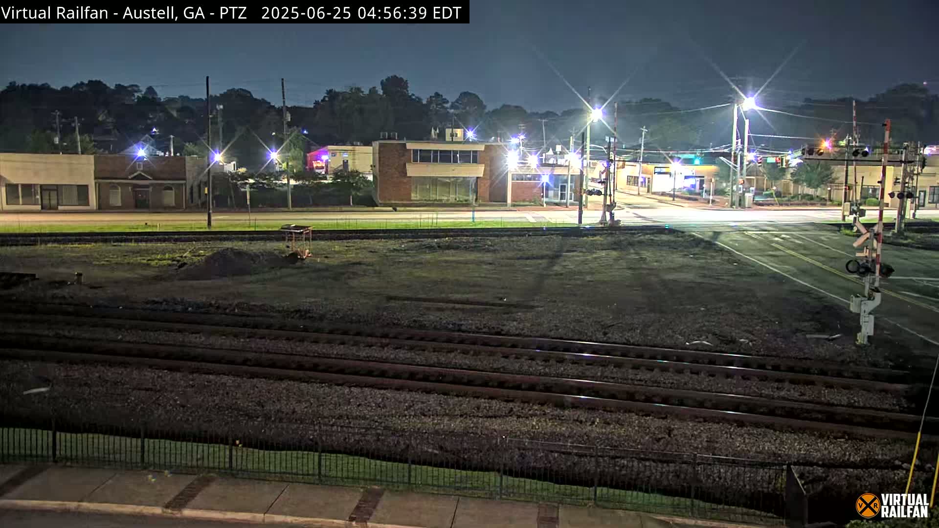 Austell City View & Nortfolk Southern Railway Junction Live Cam -Austell, Coob, Georgia, USA
