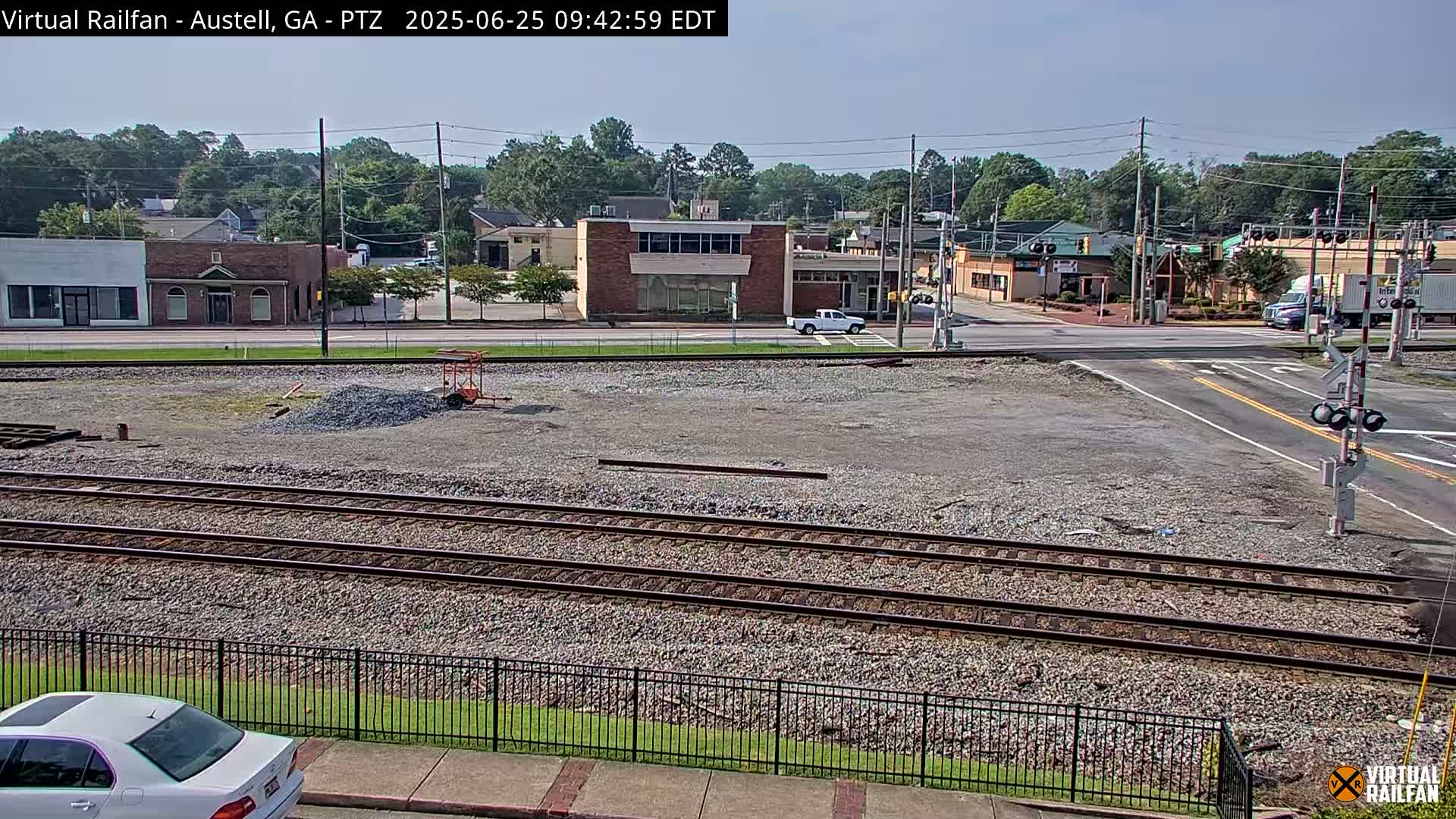 Austell City View & Nortfolk Southern Railway Junction Live Cam -Austell, Coob, Georgia, USA