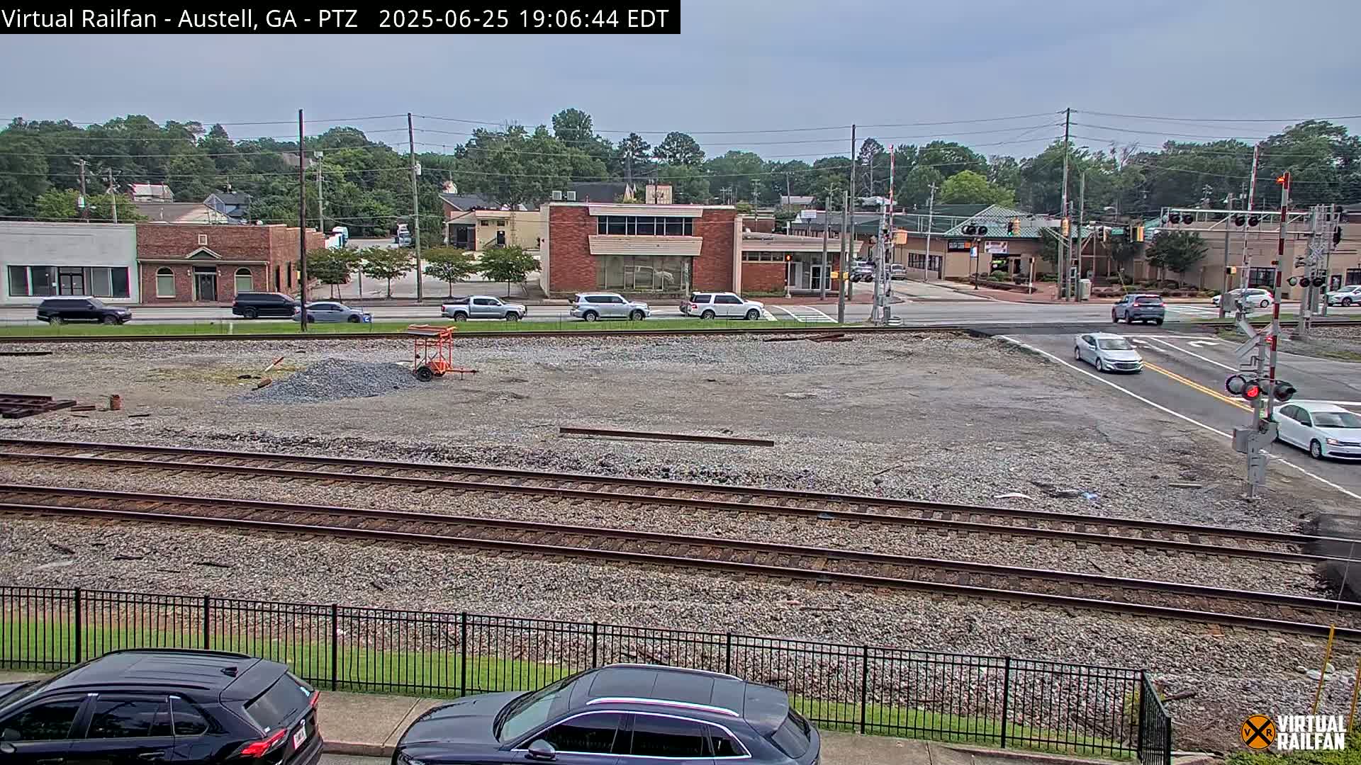 Austell City View & Nortfolk Southern Railway Junction Live Cam -Austell, Coob, Georgia, USA