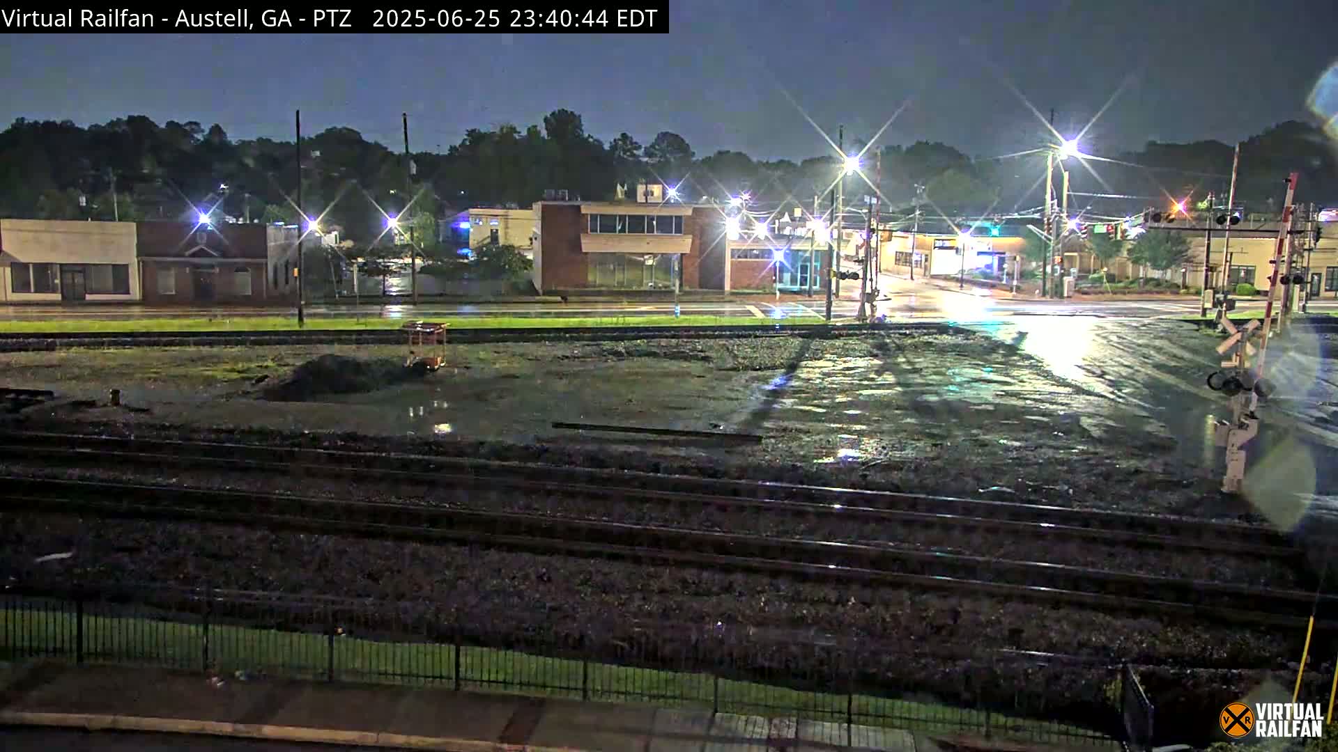 Austell City View & Nortfolk Southern Railway Junction Live Cam -Austell, Coob, Georgia, USA