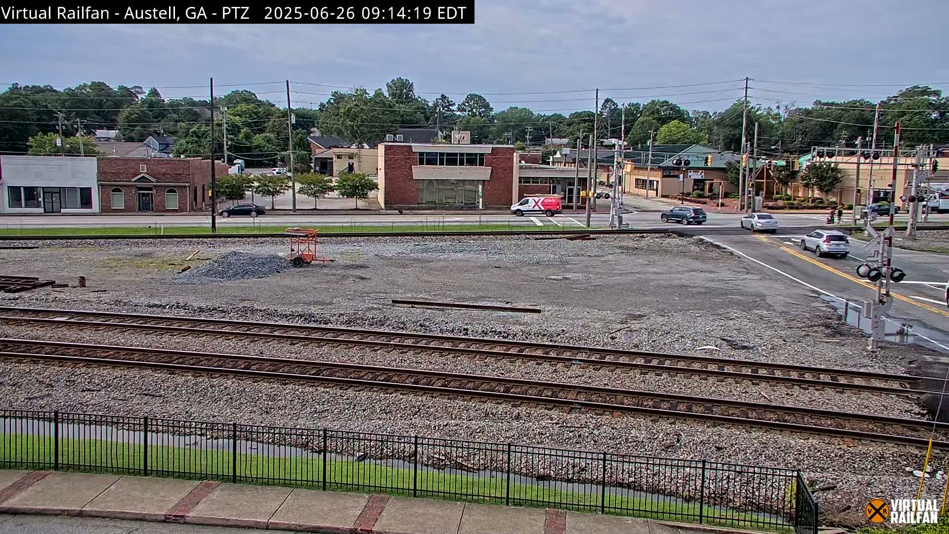 Austell City View & Nortfolk Southern Railway Junction Live Cam -Austell, Coob, Georgia, USA