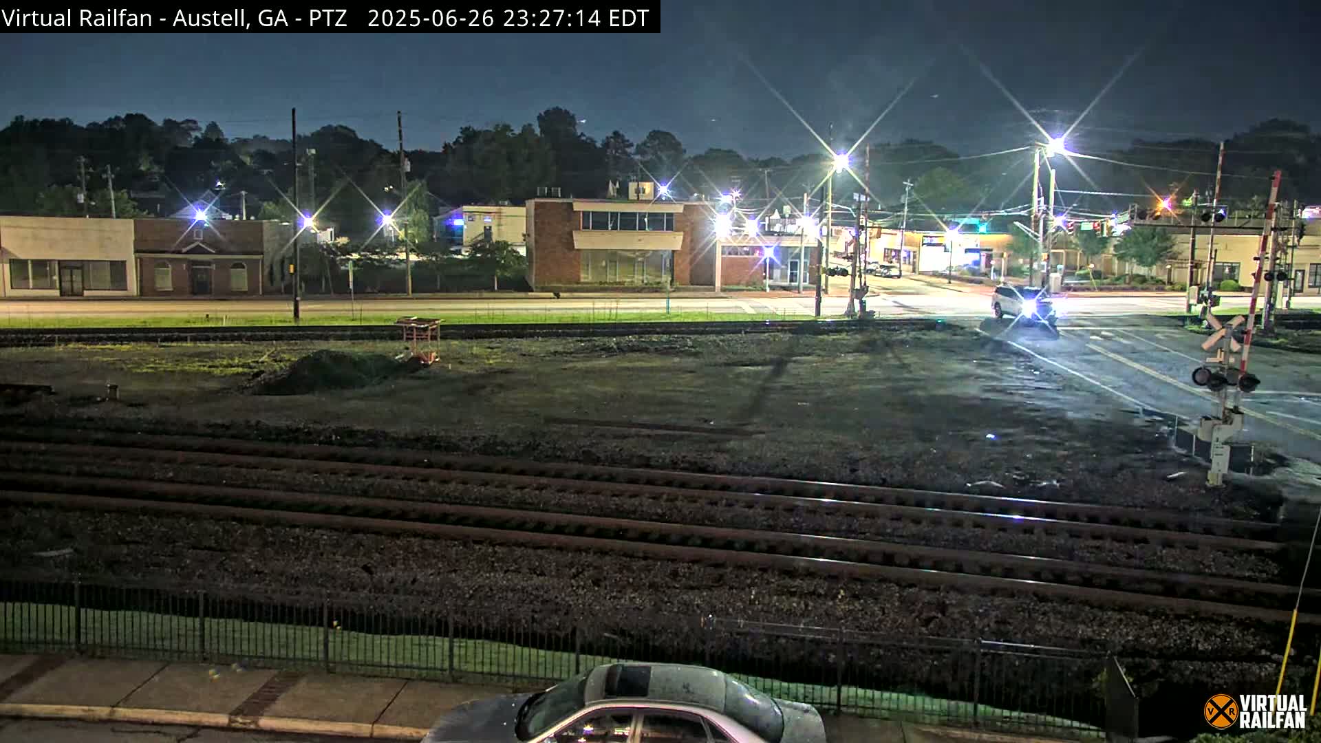 Austell City View & Nortfolk Southern Railway Junction Live Cam -Austell, Coob, Georgia, USA