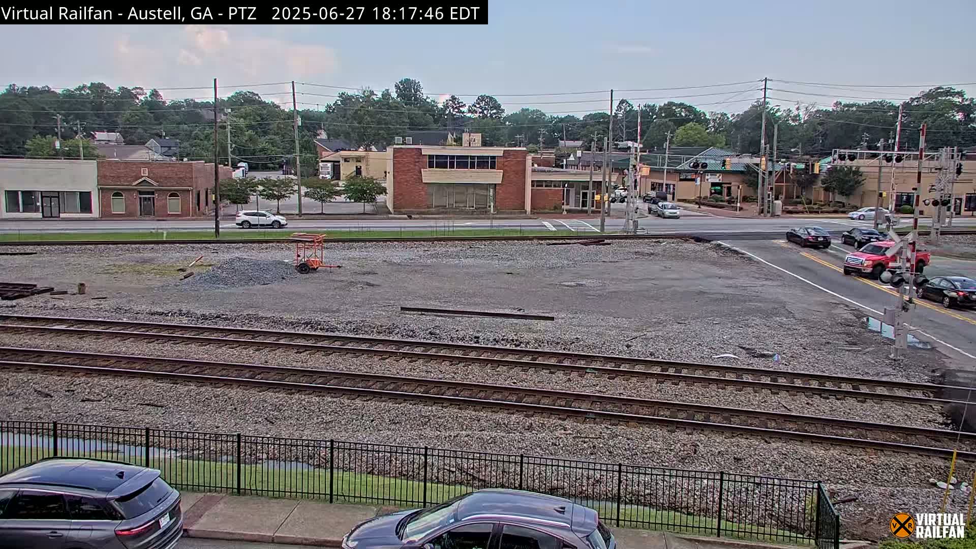 Austell City View & Nortfolk Southern Railway Junction Live Cam -Austell, Coob, Georgia, USA
