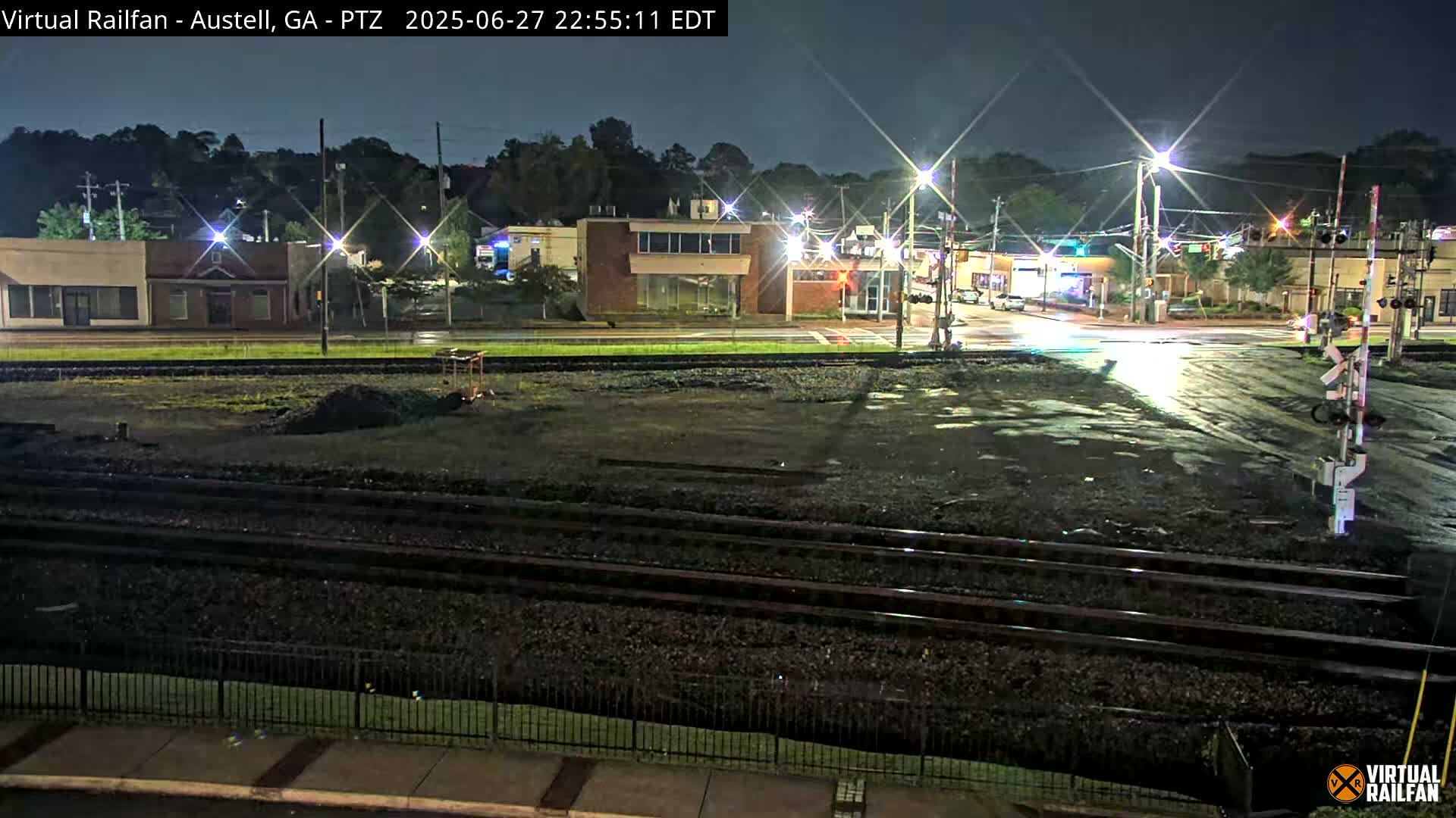 Austell City View & Nortfolk Southern Railway Junction Live Cam -Austell, Coob, Georgia, USA