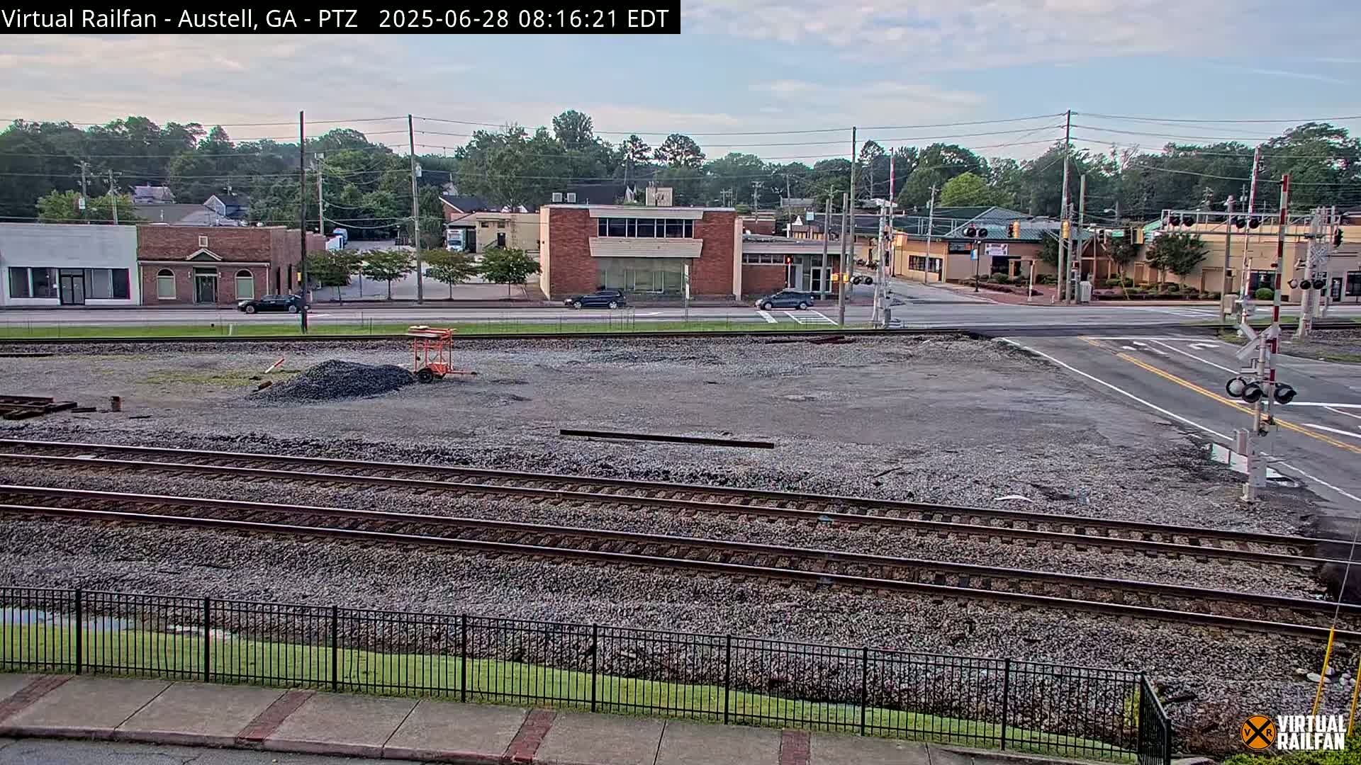 Austell City View & Nortfolk Southern Railway Junction Live Cam -Austell, Coob, Georgia, USA