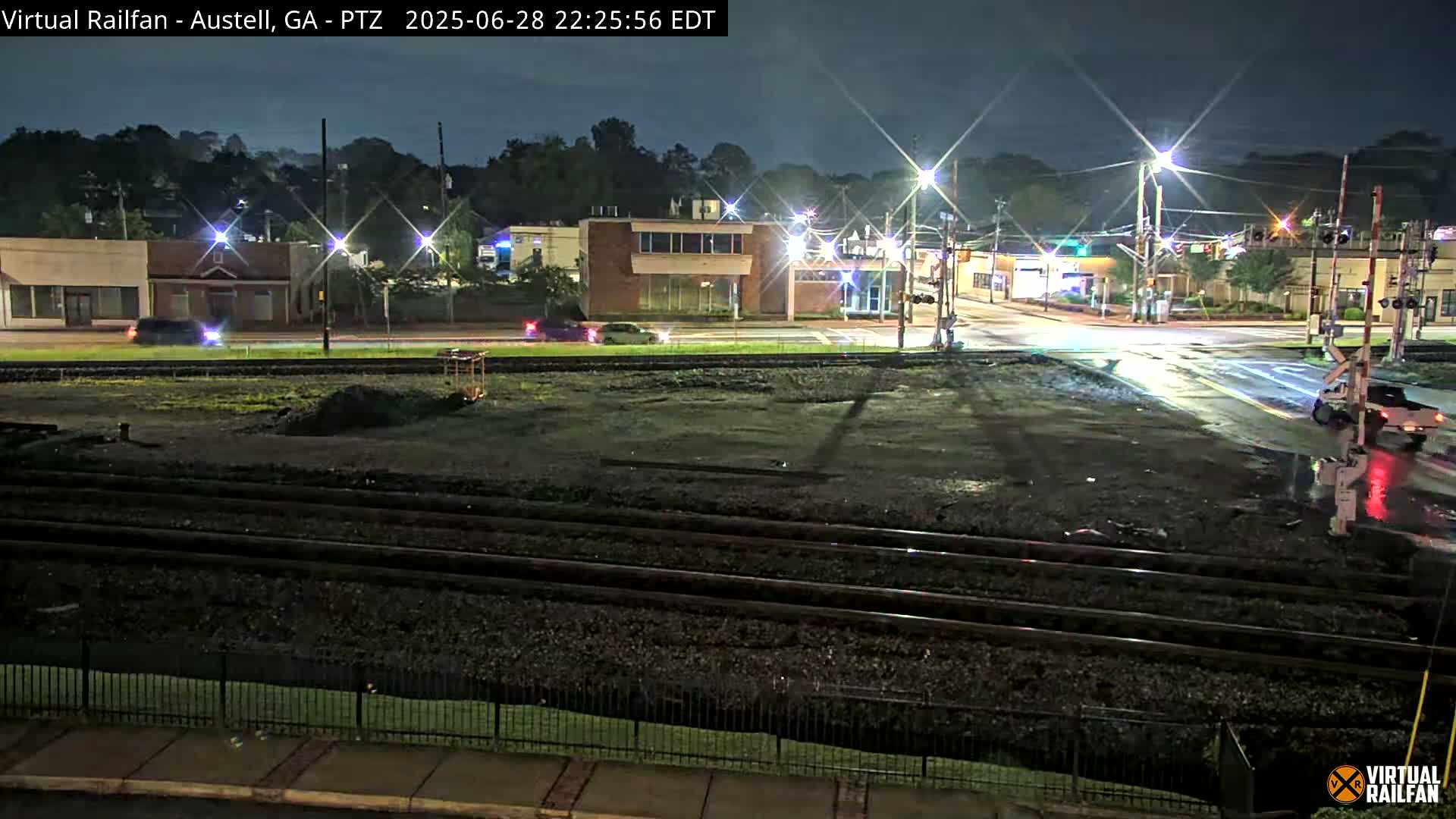 Austell City View & Nortfolk Southern Railway Junction Live Cam -Austell, Coob, Georgia, USA