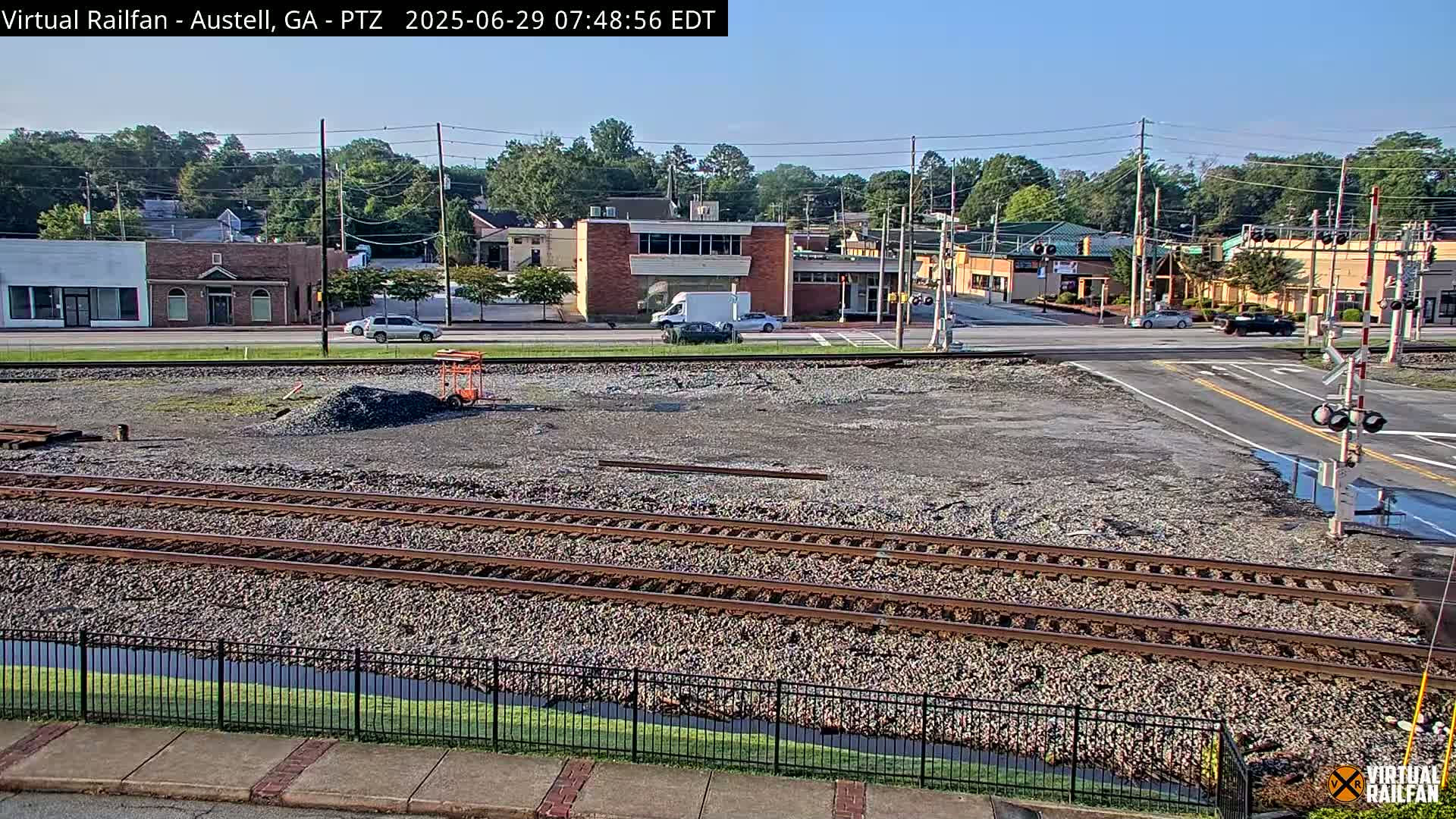Austell City View & Nortfolk Southern Railway Junction Live Cam -Austell, Coob, Georgia, USA