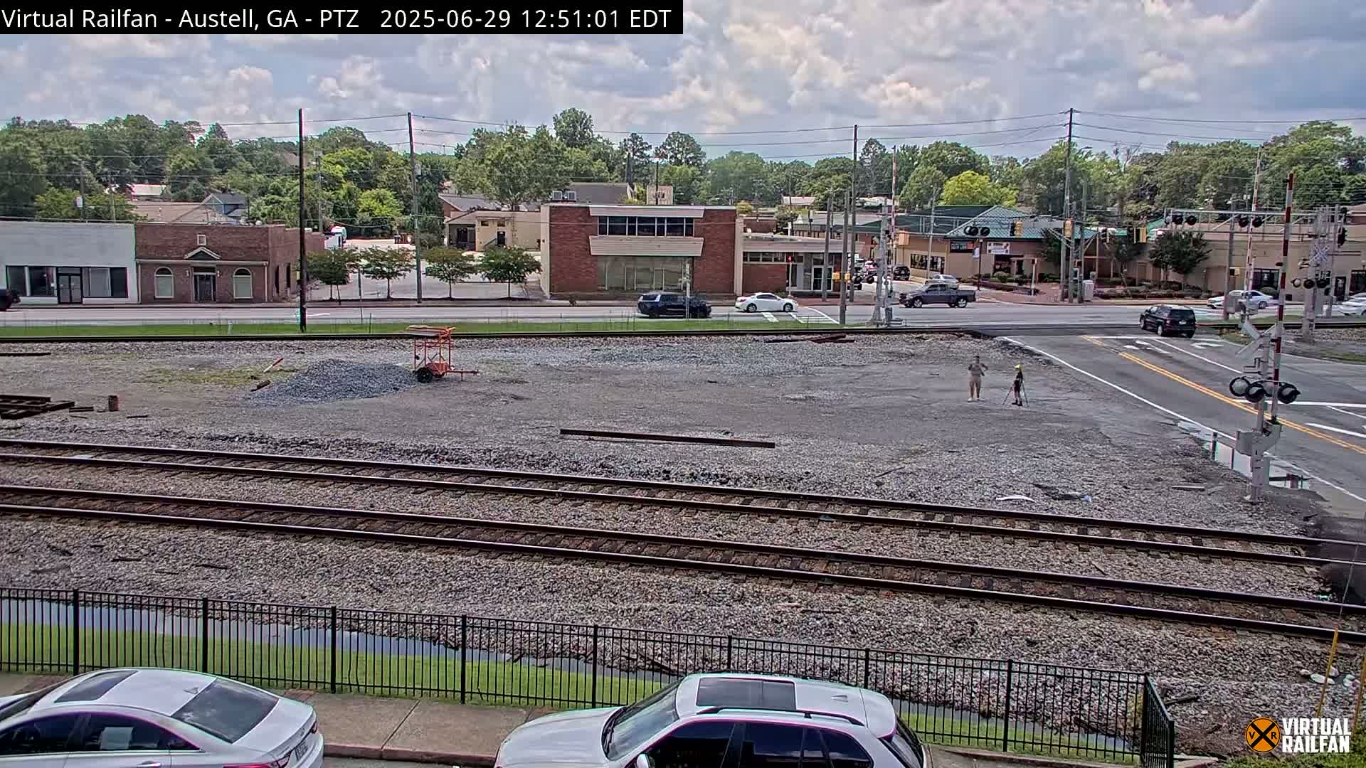Austell City View & Nortfolk Southern Railway Junction Live Cam -Austell, Coob, Georgia, USA