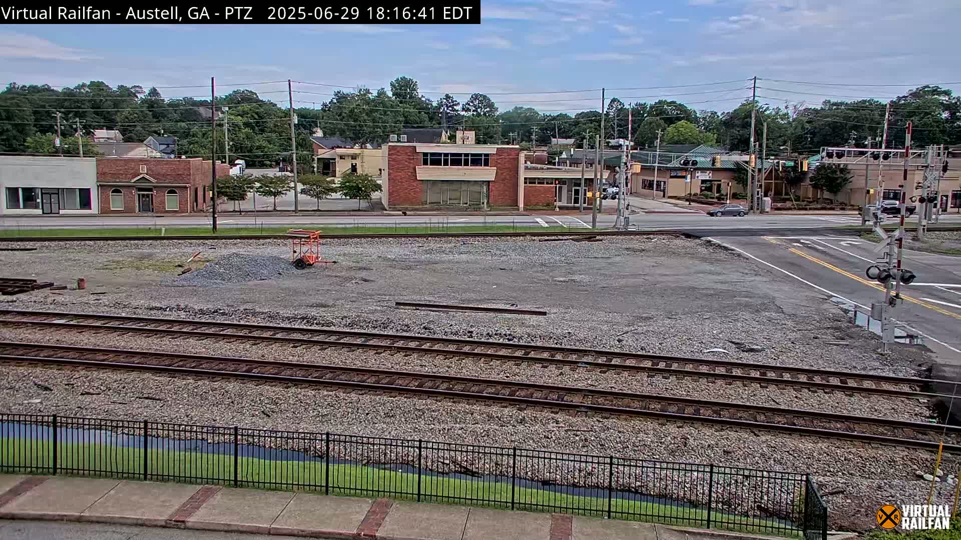 Austell City View & Nortfolk Southern Railway Junction Live Cam -Austell, Coob, Georgia, USA