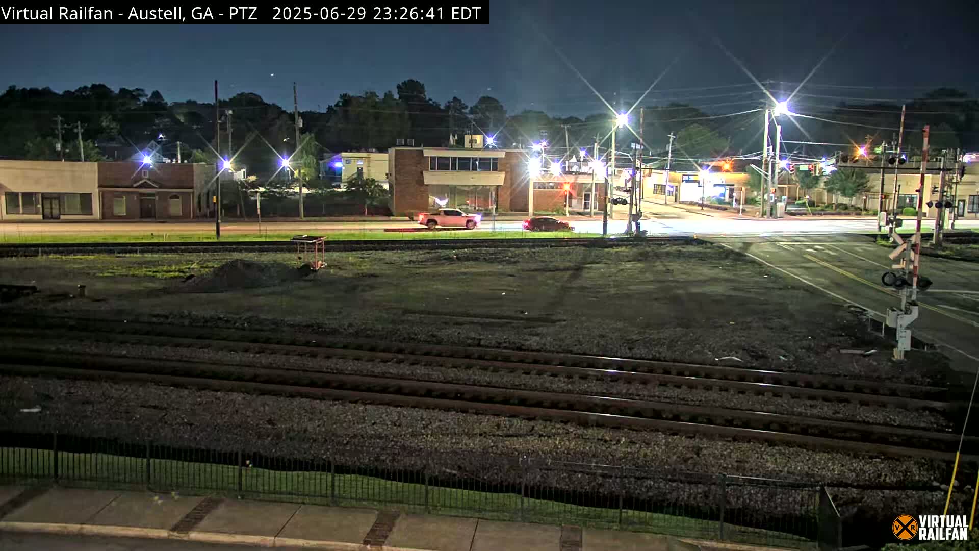 Austell City View & Nortfolk Southern Railway Junction Live Cam -Austell, Coob, Georgia, USA