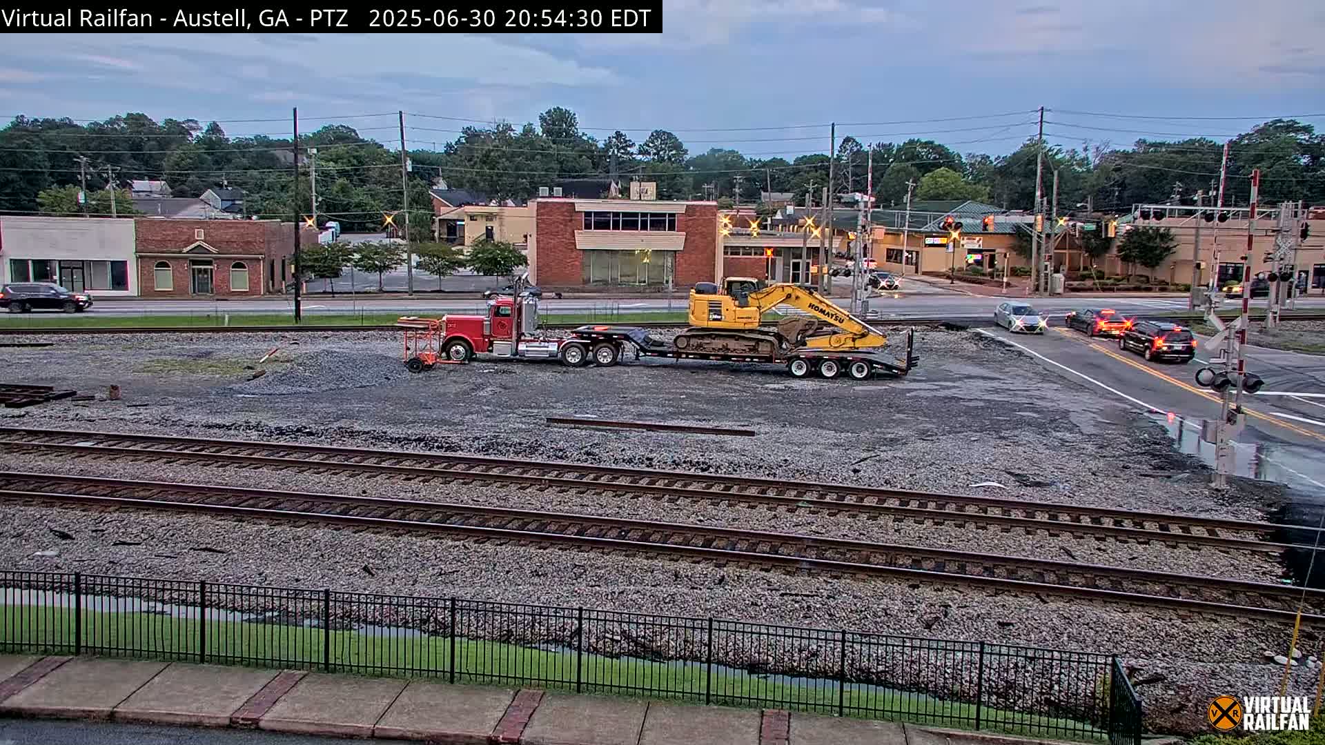 Austell City View & Nortfolk Southern Railway Junction Live Cam -Austell, Coob, Georgia, USA