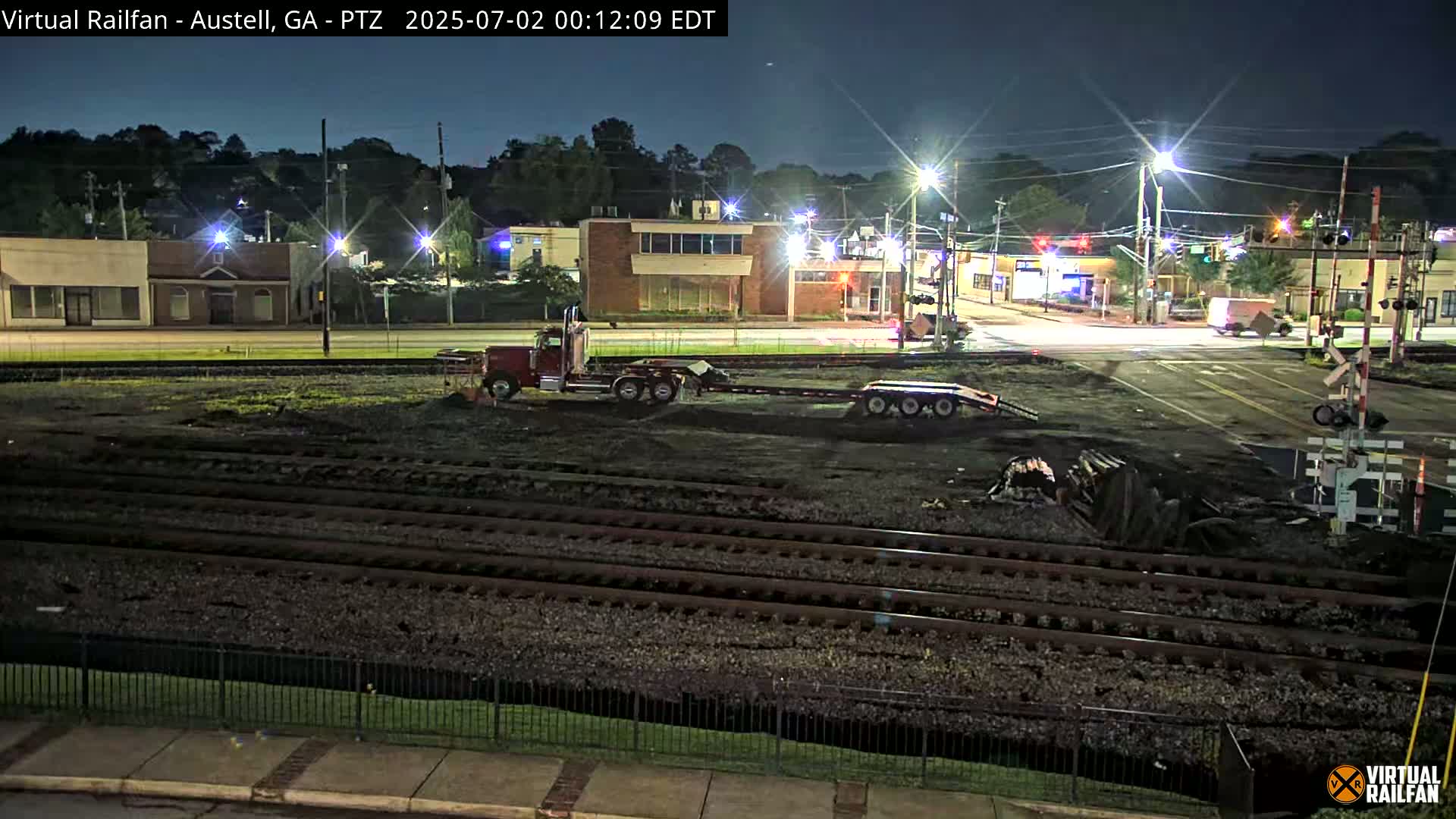 Austell City View & Nortfolk Southern Railway Junction Live Cam -Austell, Coob, Georgia, USA