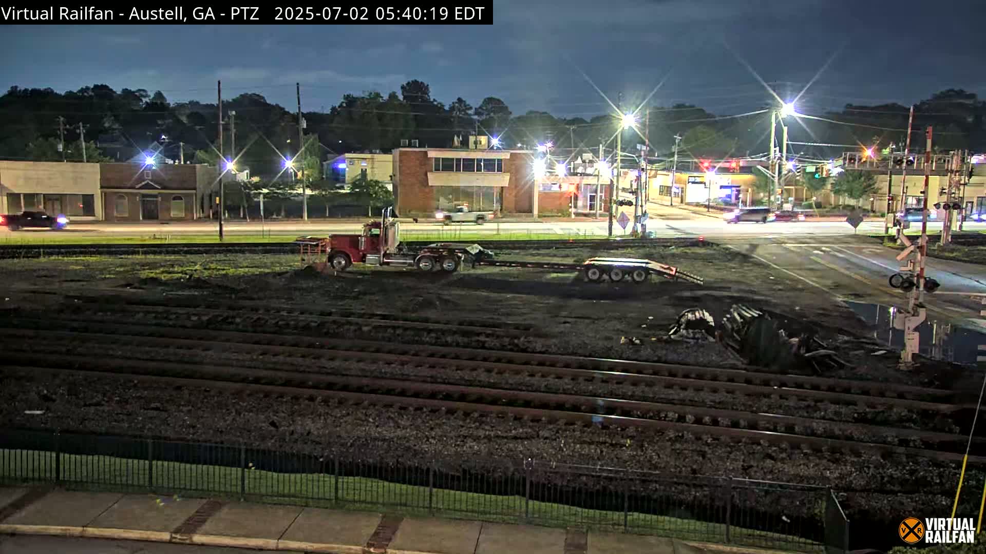 Austell City View & Nortfolk Southern Railway Junction Live Cam -Austell, Coob, Georgia, USA