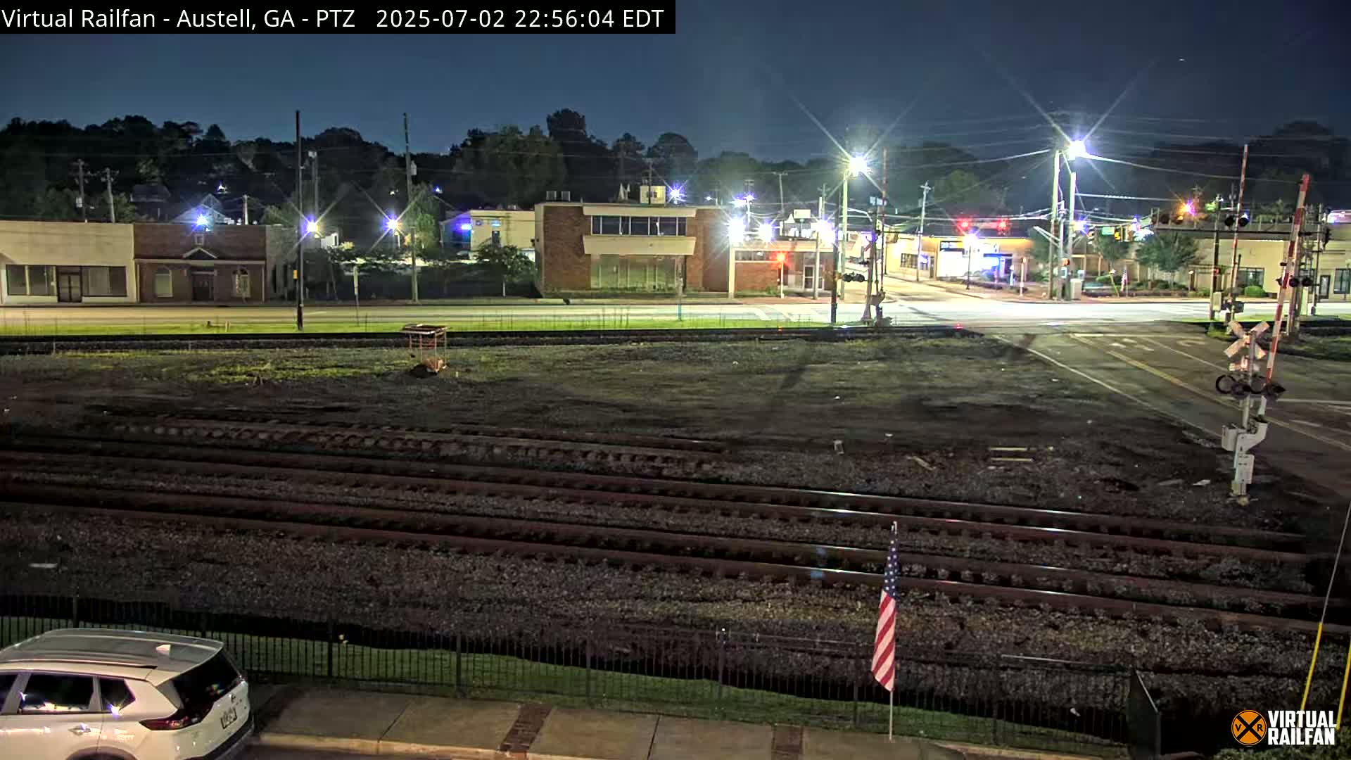 Austell City View & Nortfolk Southern Railway Junction Live Cam -Austell, Coob, Georgia, USA