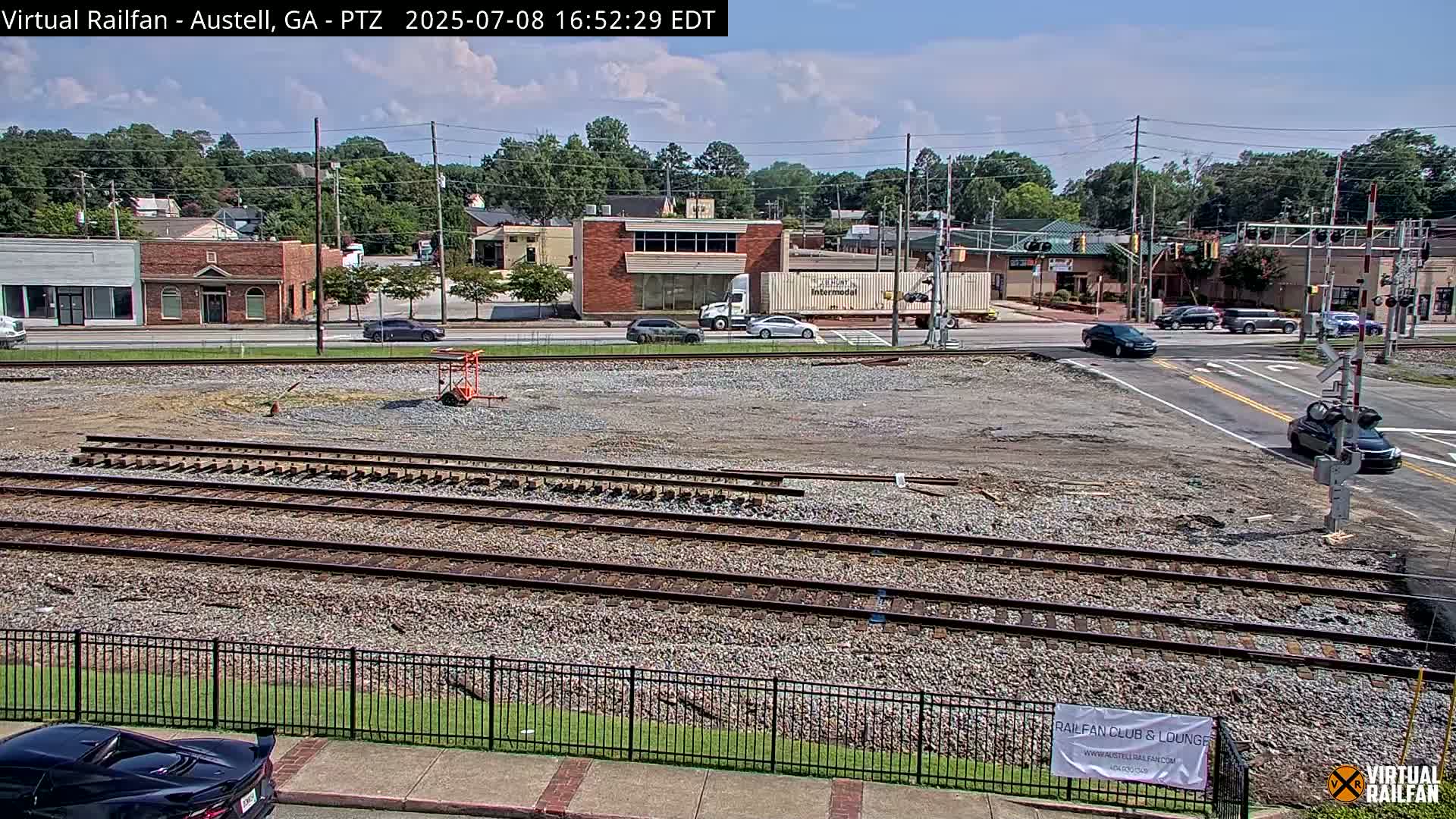 Austell City View & Nortfolk Southern Railway Junction Live Cam -Austell, Coob, Georgia, USA