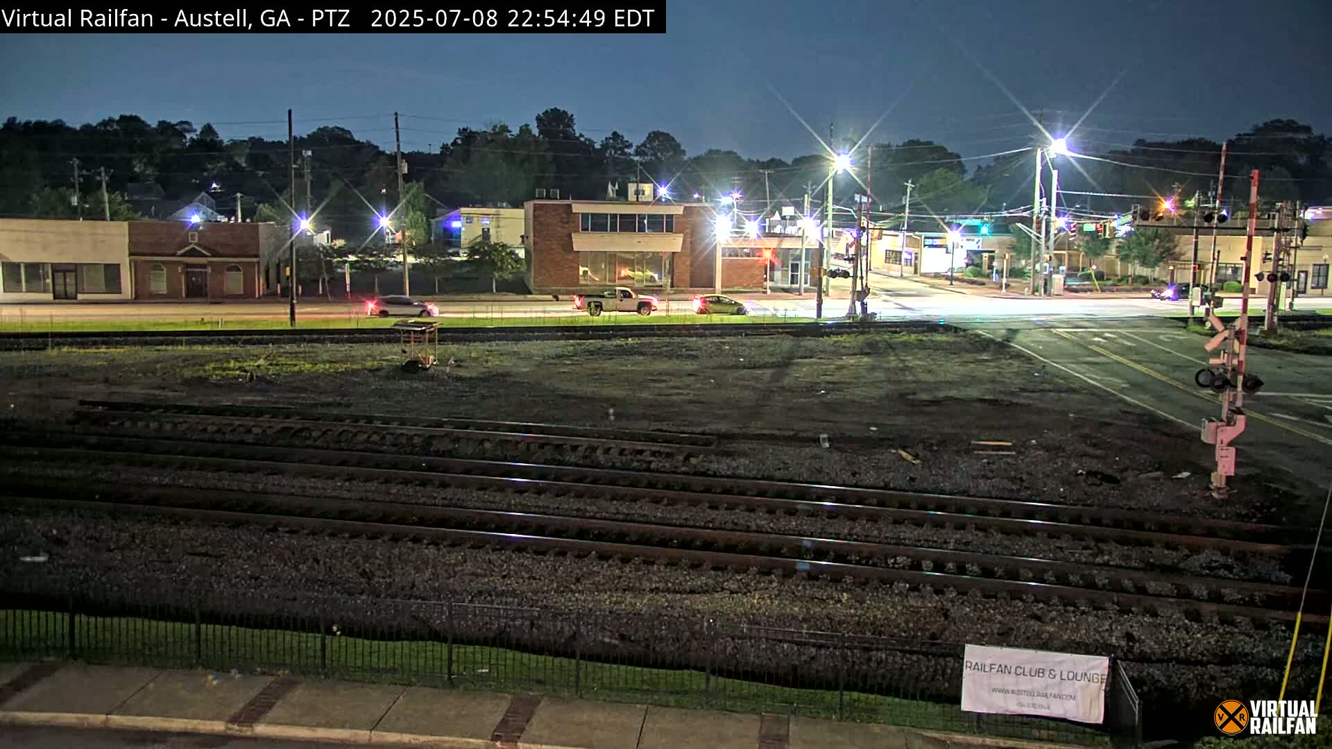 Austell City View & Nortfolk Southern Railway Junction Live Cam -Austell, Coob, Georgia, USA