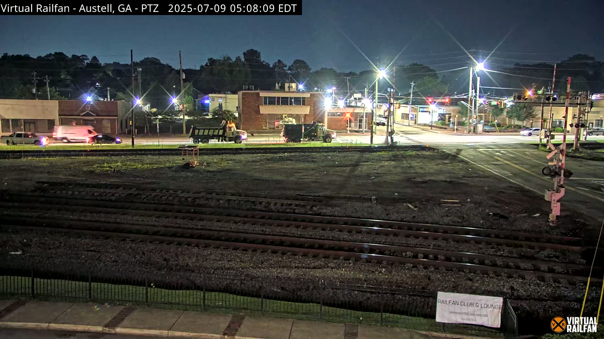 Austell City View & Nortfolk Southern Railway Junction Live Cam -Austell, Coob, Georgia, USA