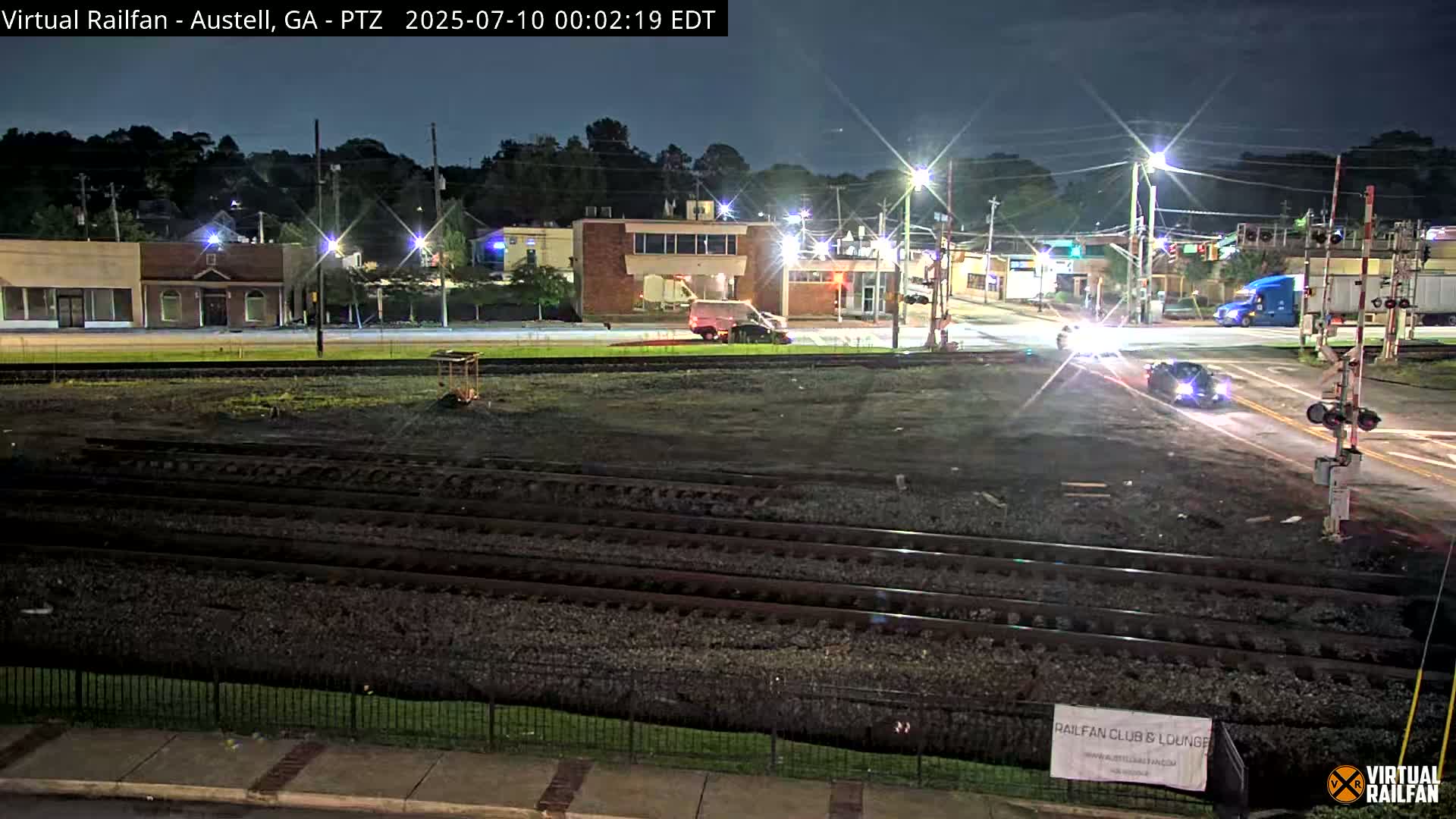 Austell City View & Nortfolk Southern Railway Junction Live Cam -Austell, Coob, Georgia, USA
