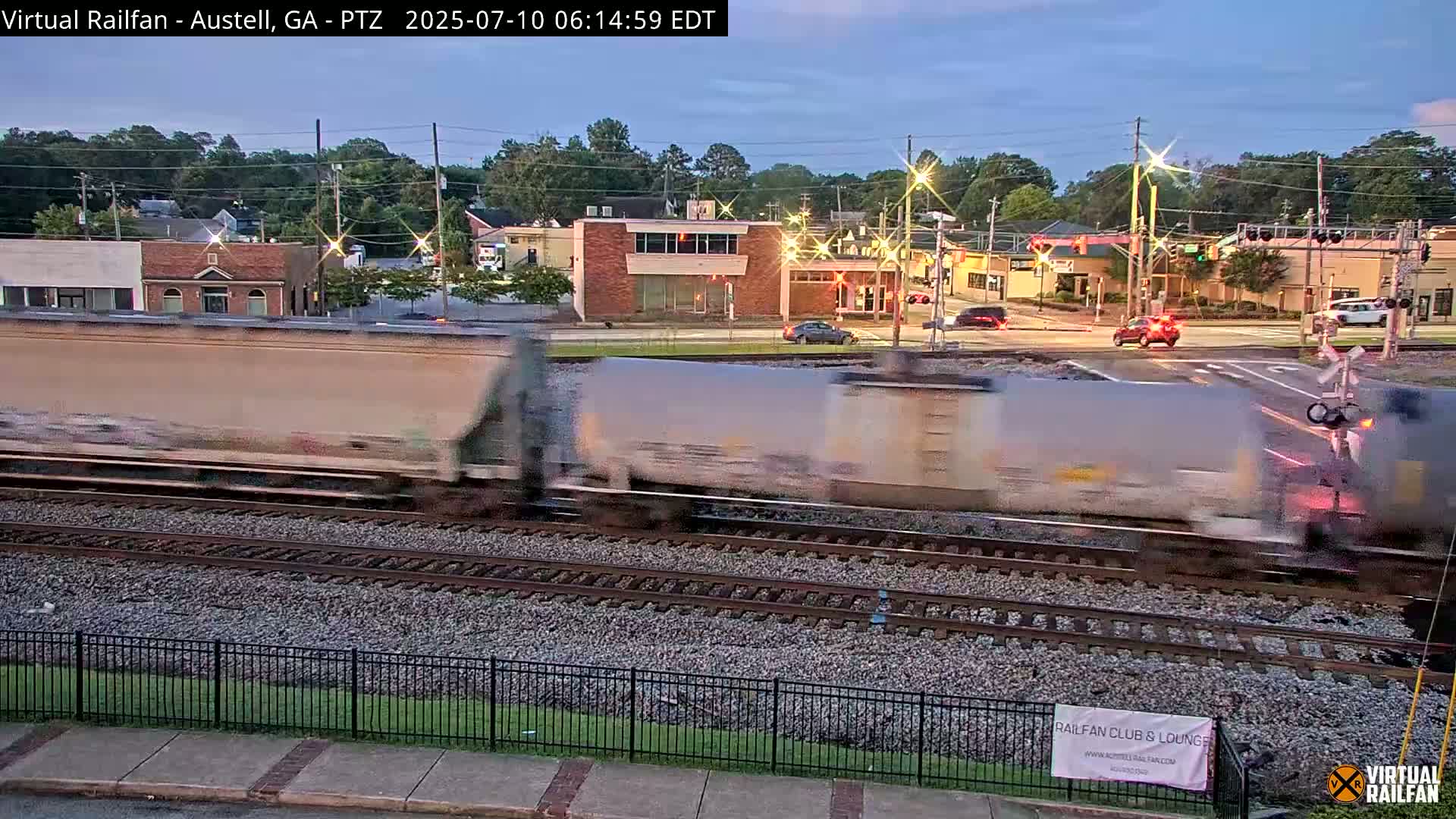 Austell City View & Nortfolk Southern Railway Junction Live Cam -Austell, Coob, Georgia, USA