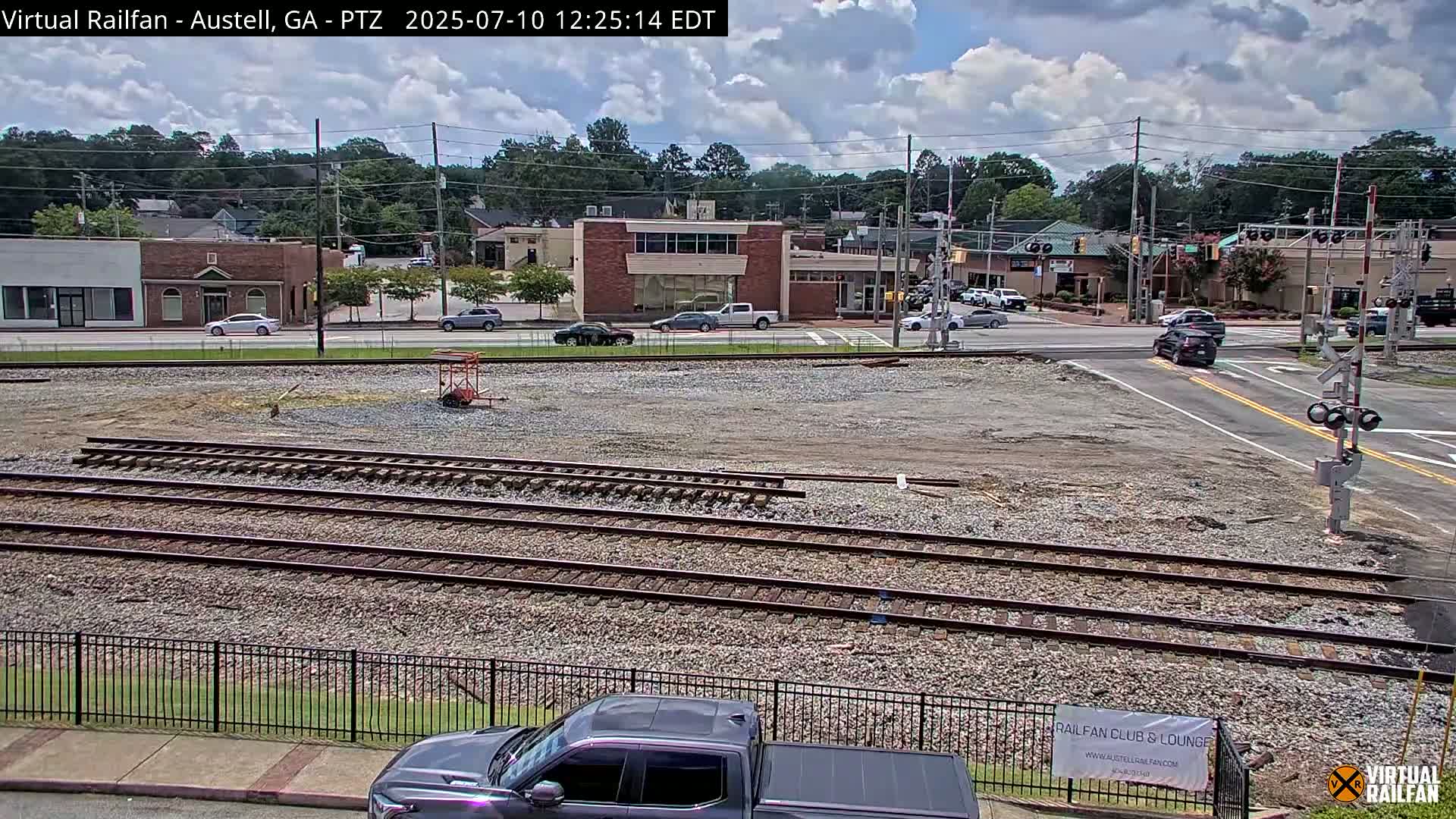 Austell City View & Nortfolk Southern Railway Junction Live Cam -Austell, Coob, Georgia, USA