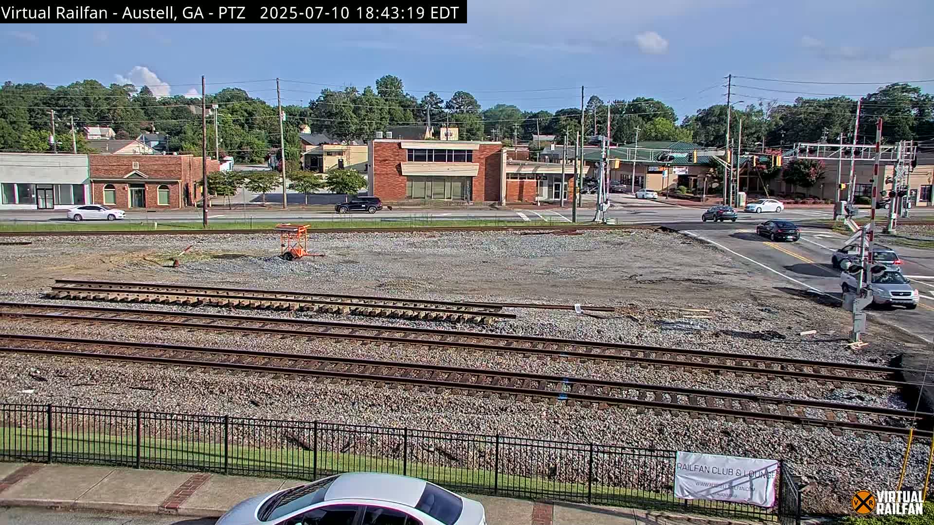Austell City View & Nortfolk Southern Railway Junction Live Cam -Austell, Coob, Georgia, USA