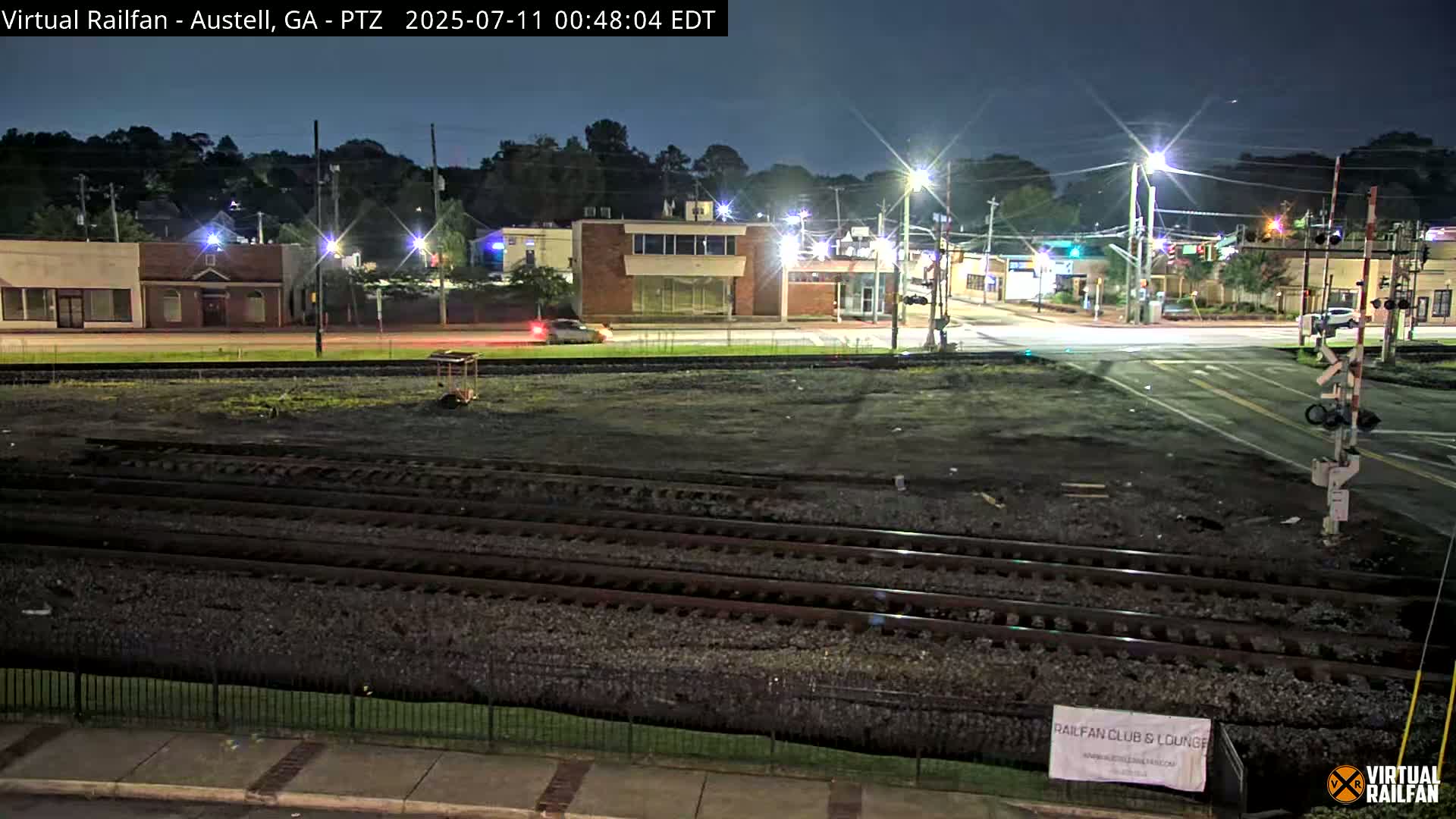 Austell City View & Nortfolk Southern Railway Junction Live Cam -Austell, Coob, Georgia, USA