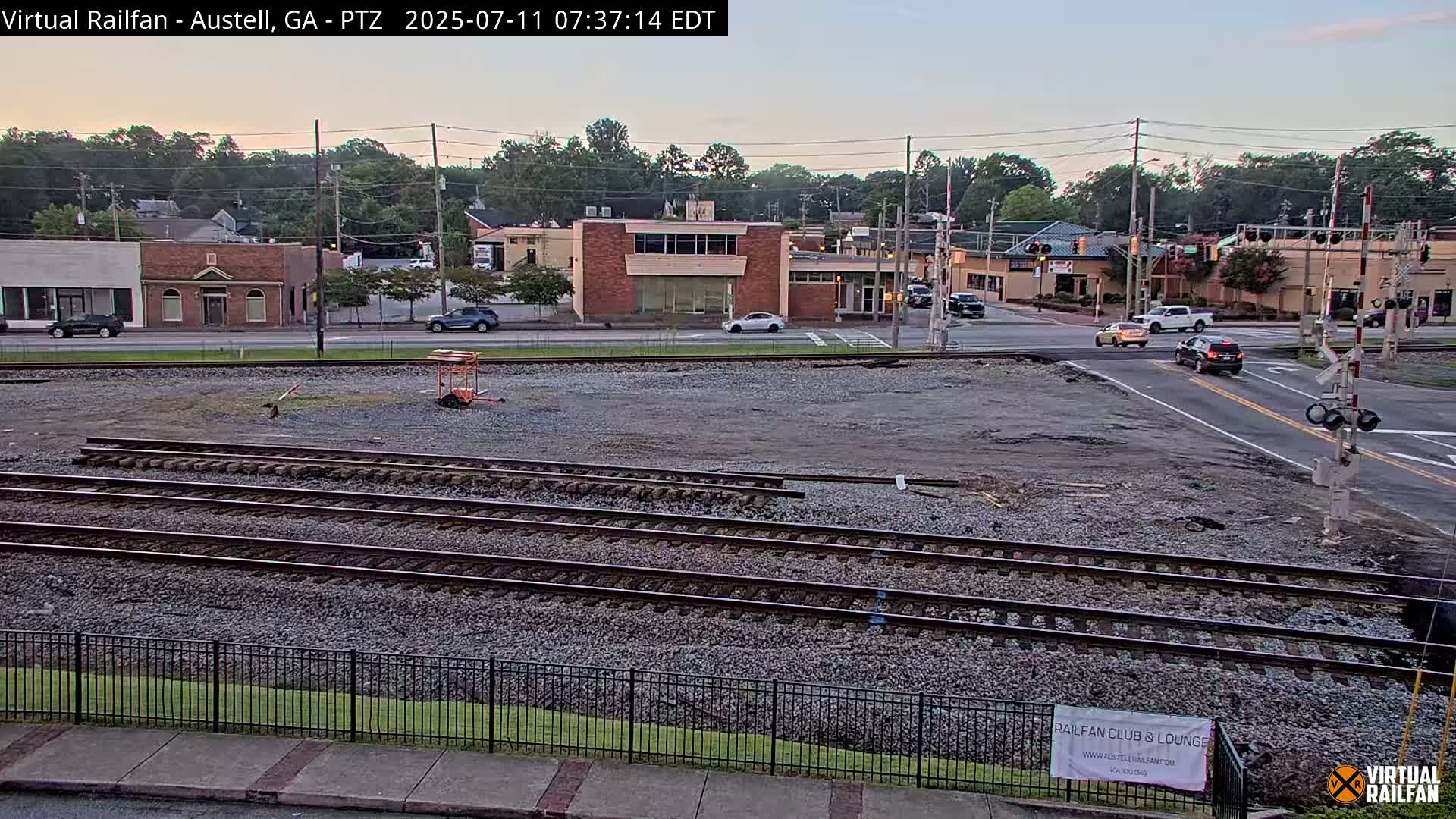 Austell City View & Nortfolk Southern Railway Junction Live Cam -Austell, Coob, Georgia, USA