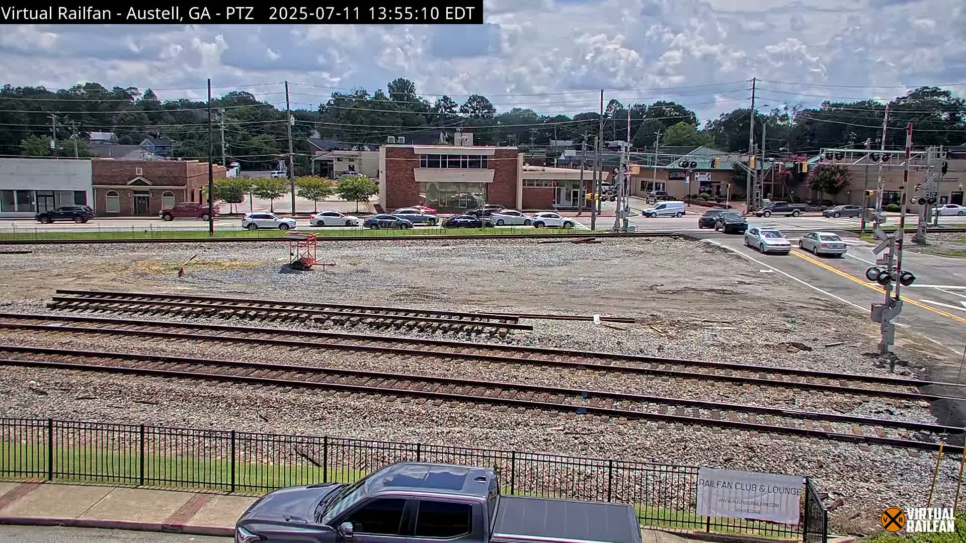 Austell City View & Nortfolk Southern Railway Junction Live Cam -Austell, Coob, Georgia, USA