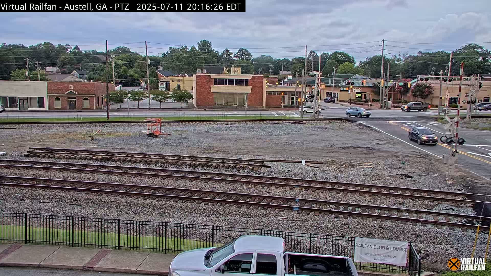 Austell City View & Nortfolk Southern Railway Junction Live Cam -Austell, Coob, Georgia, USA