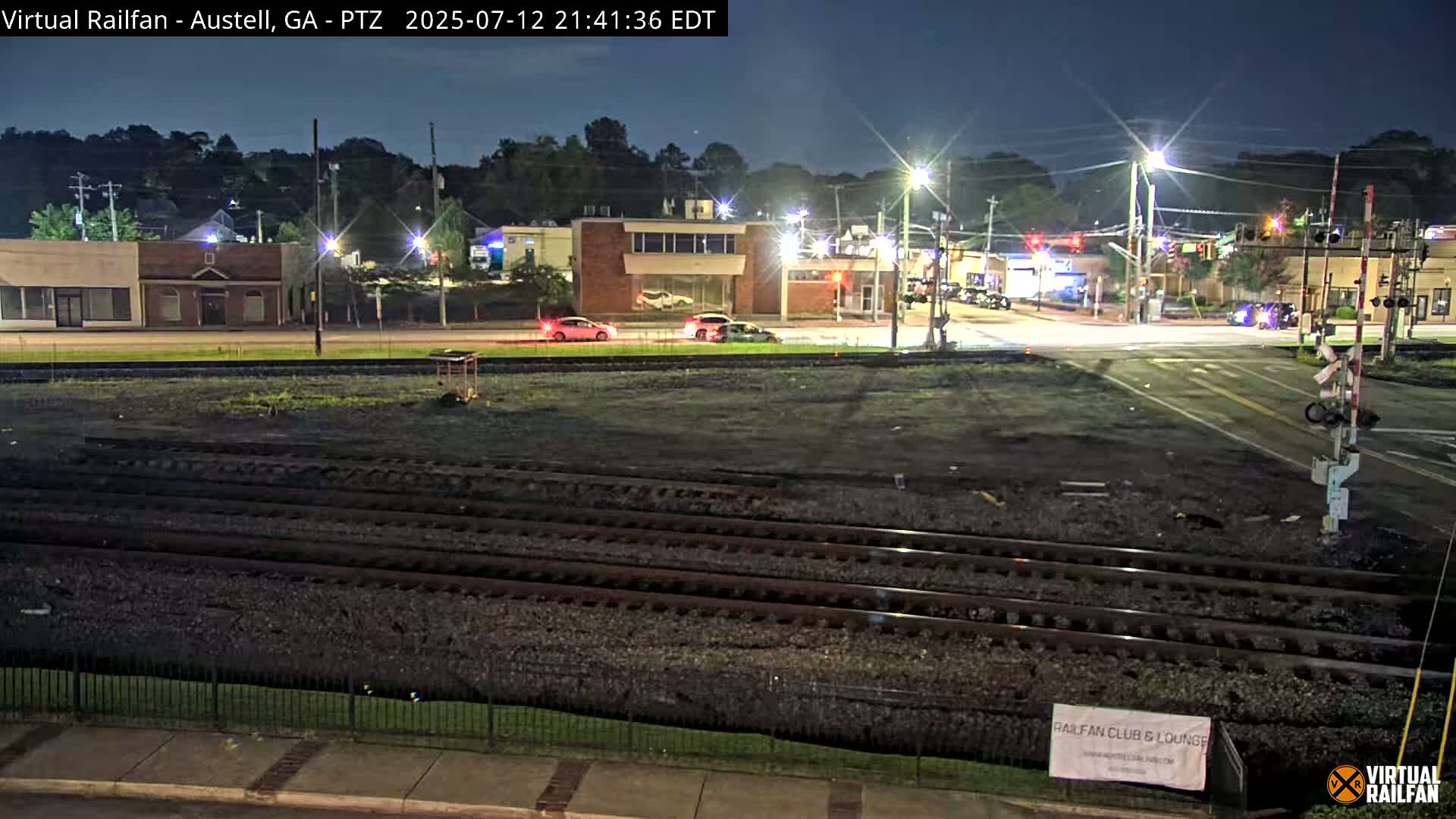 Austell City View & Nortfolk Southern Railway Junction Live Cam -Austell, Coob, Georgia, USA