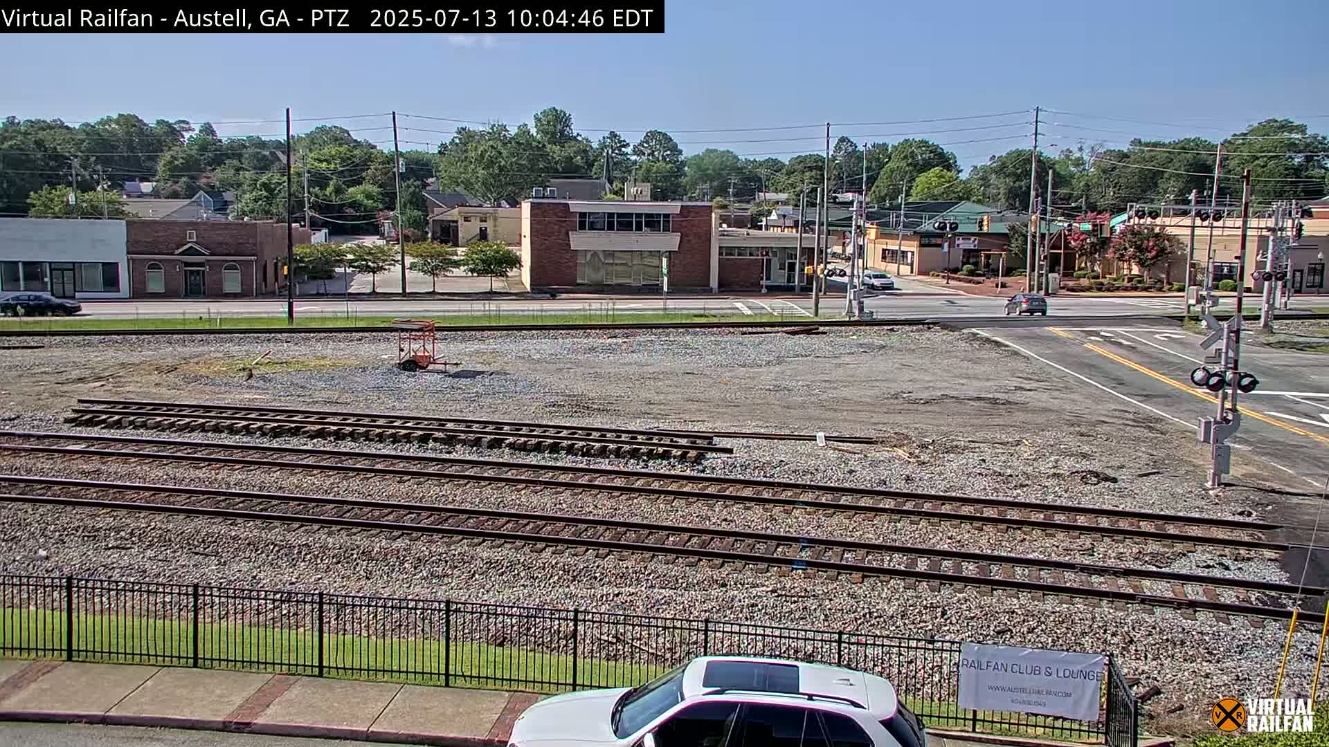 Austell City View & Nortfolk Southern Railway Junction Live Cam -Austell, Coob, Georgia, USA