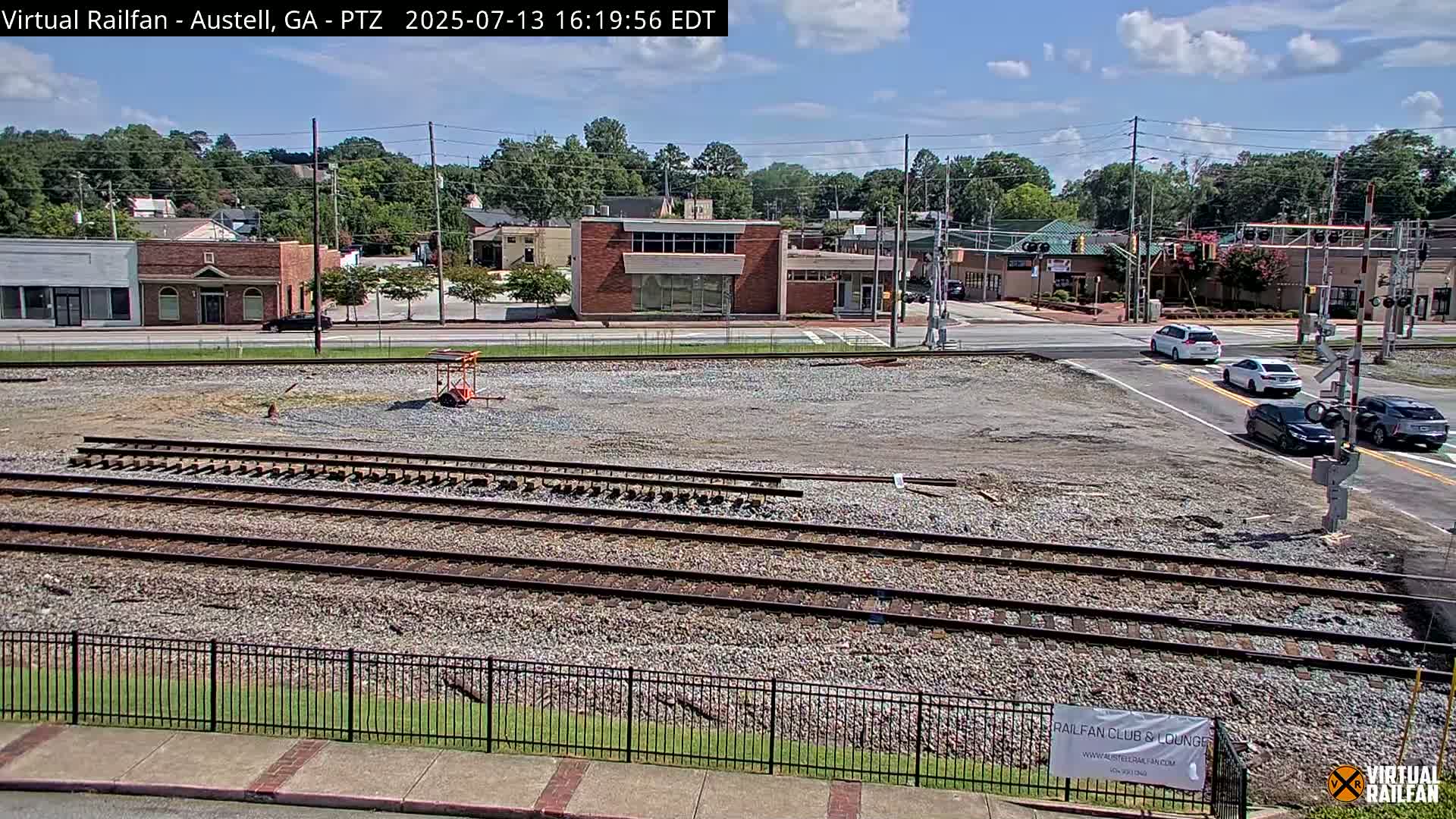 Austell City View & Nortfolk Southern Railway Junction Live Cam -Austell, Coob, Georgia, USA