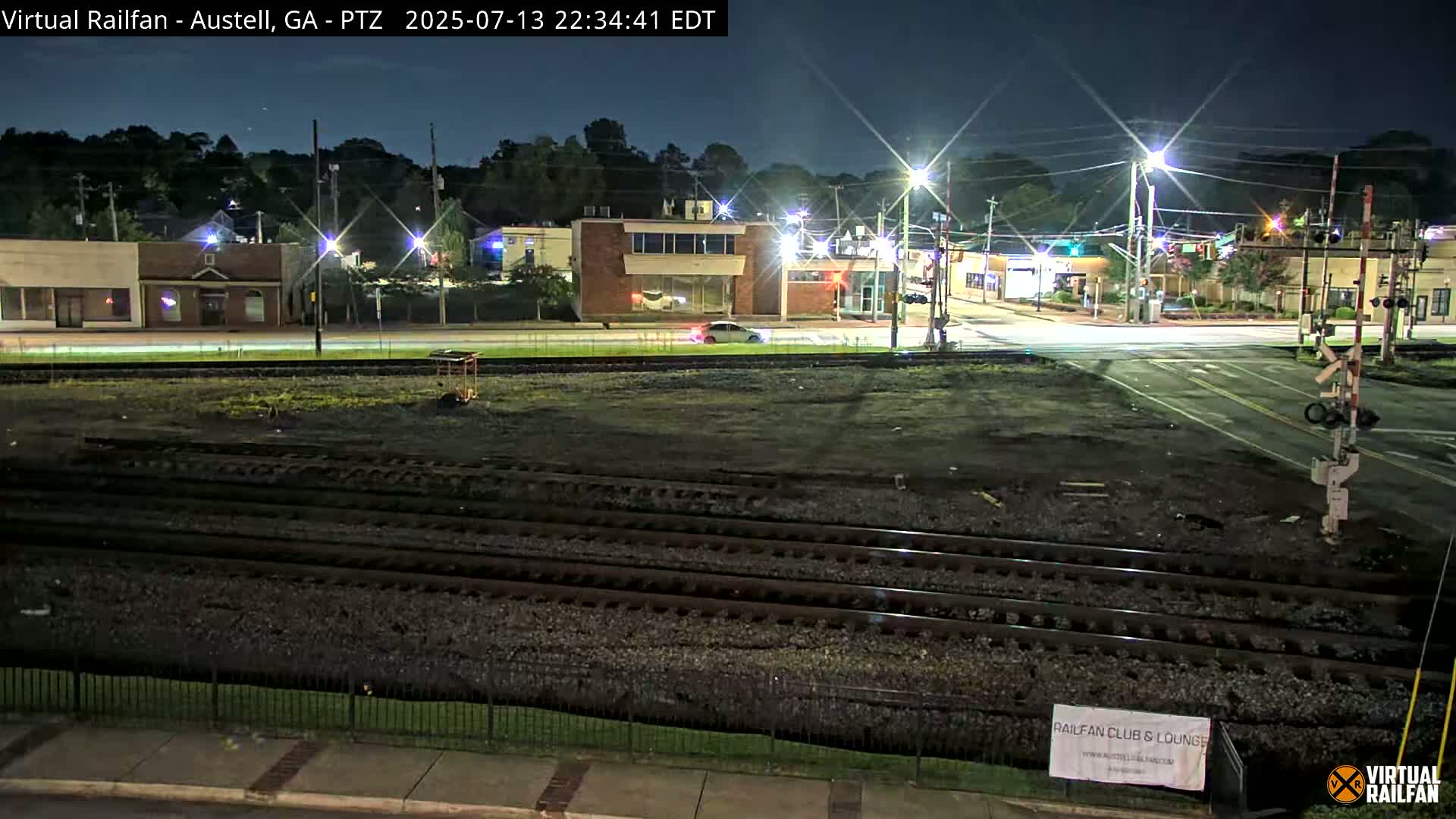 Austell City View & Nortfolk Southern Railway Junction Live Cam -Austell, Coob, Georgia, USA