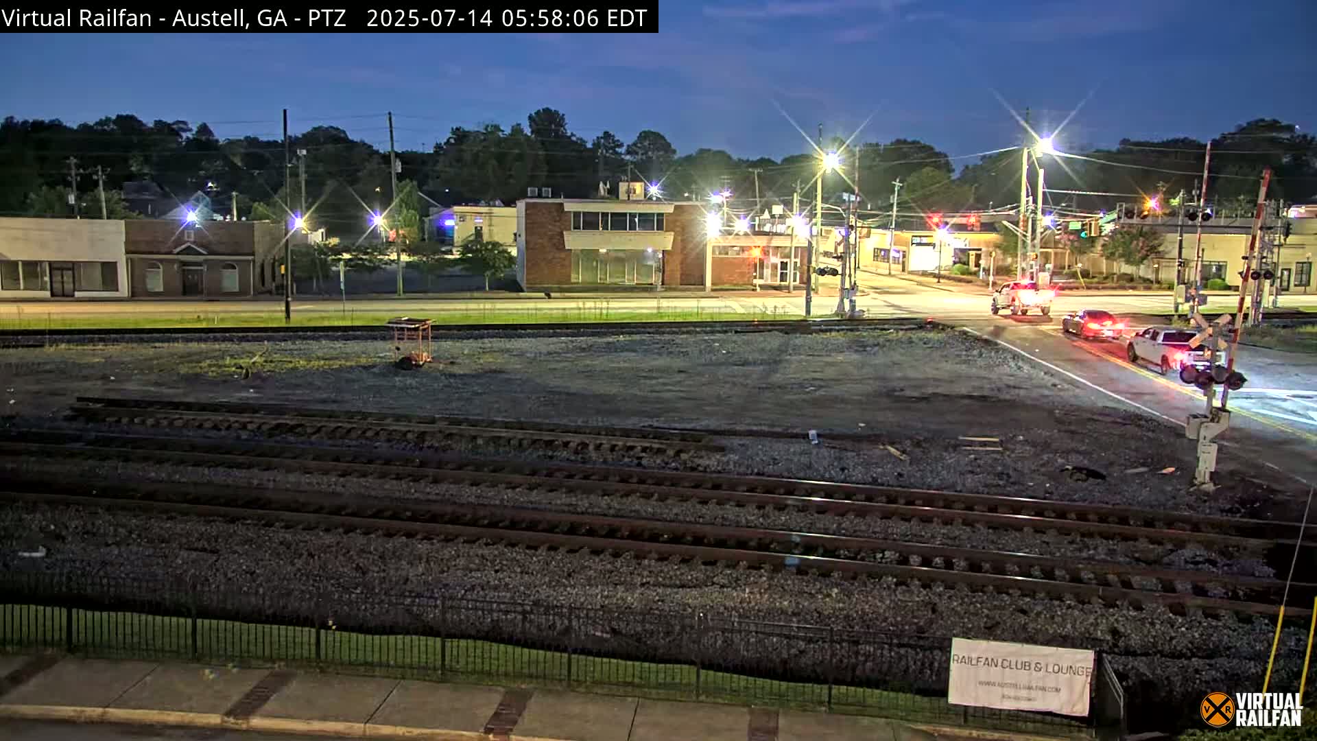 Austell City View & Nortfolk Southern Railway Junction Live Cam -Austell, Coob, Georgia, USA