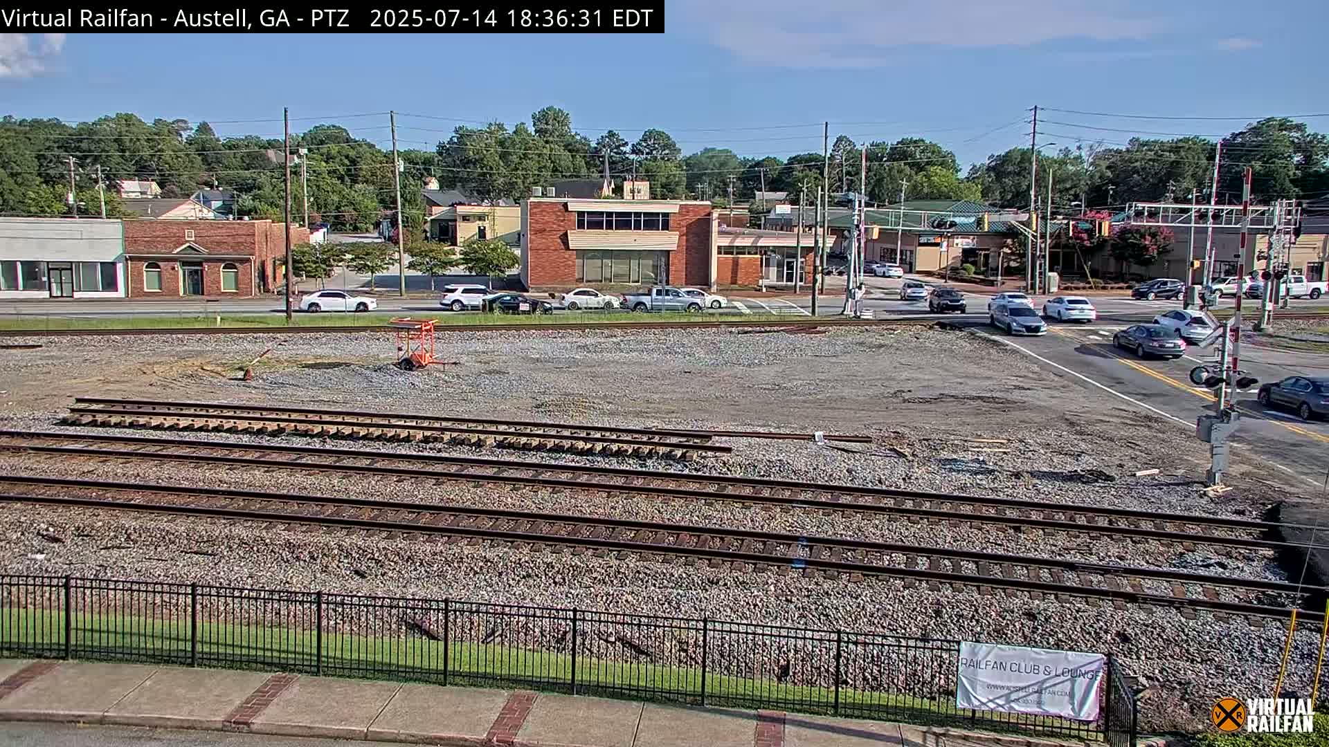 Austell City View & Nortfolk Southern Railway Junction Live Cam -Austell, Coob, Georgia, USA
