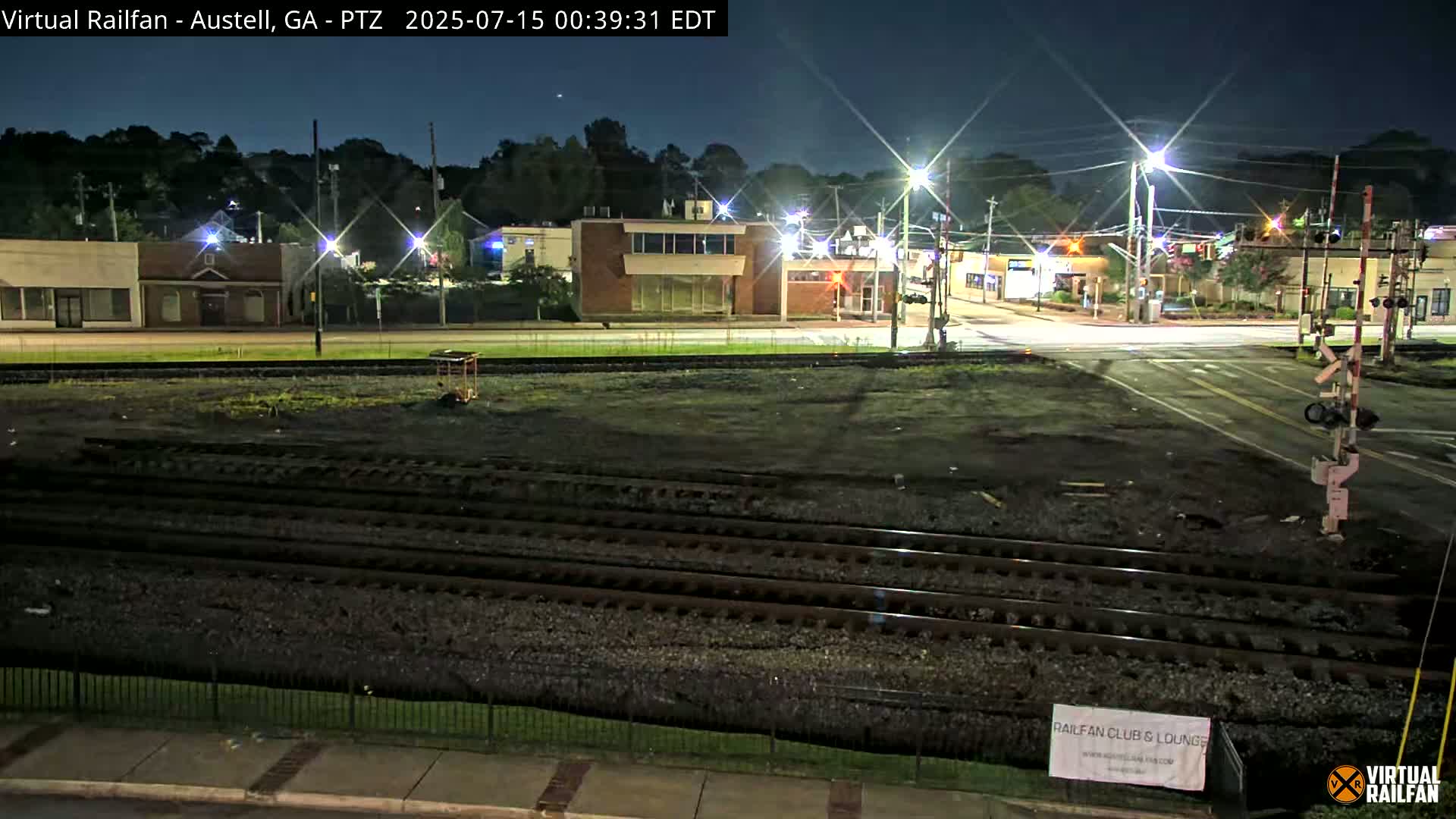 Austell City View & Nortfolk Southern Railway Junction Live Cam -Austell, Coob, Georgia, USA