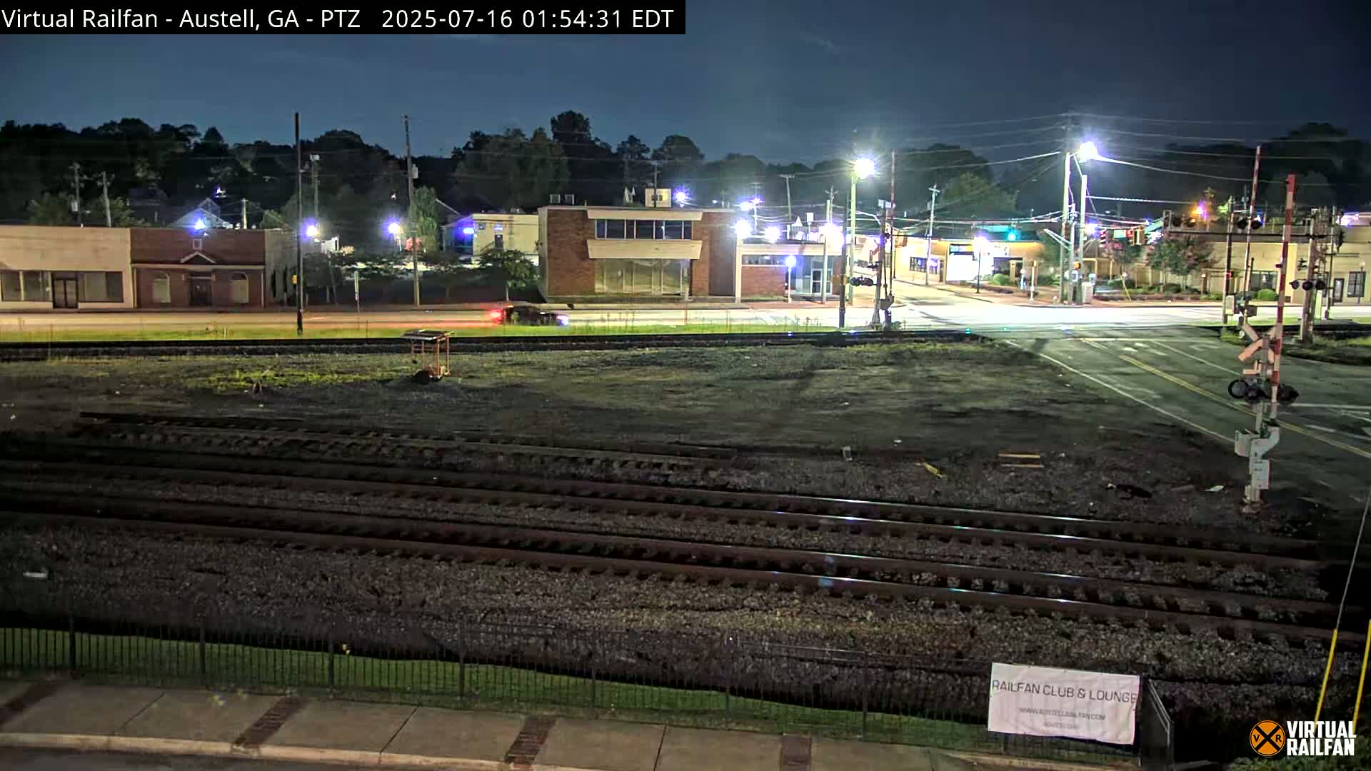 Austell City View & Nortfolk Southern Railway Junction Live Cam -Austell, Coob, Georgia, USA