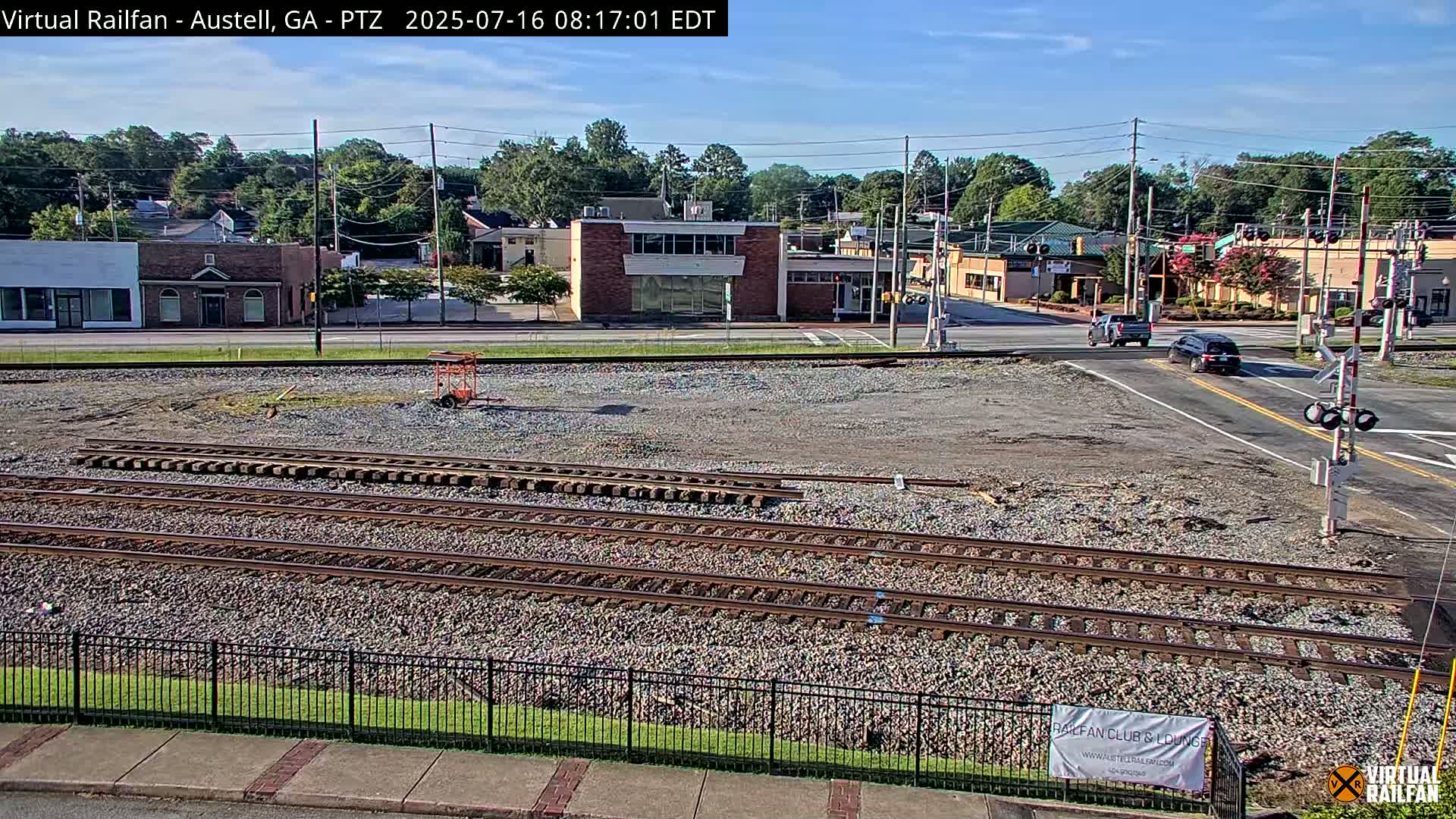 Austell City View & Nortfolk Southern Railway Junction Live Cam -Austell, Coob, Georgia, USA