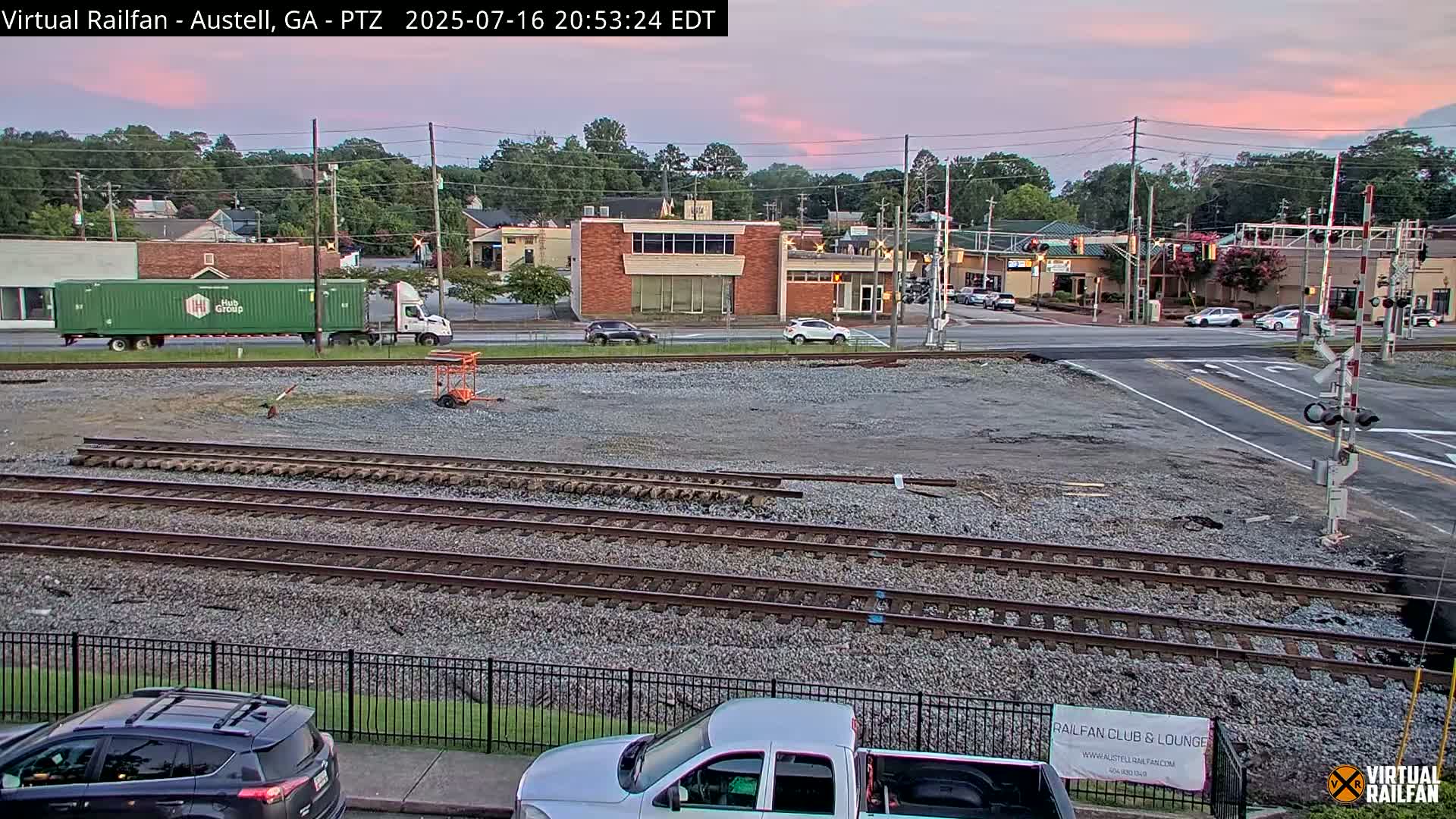 Austell City View & Nortfolk Southern Railway Junction Live Cam -Austell, Coob, Georgia, USA