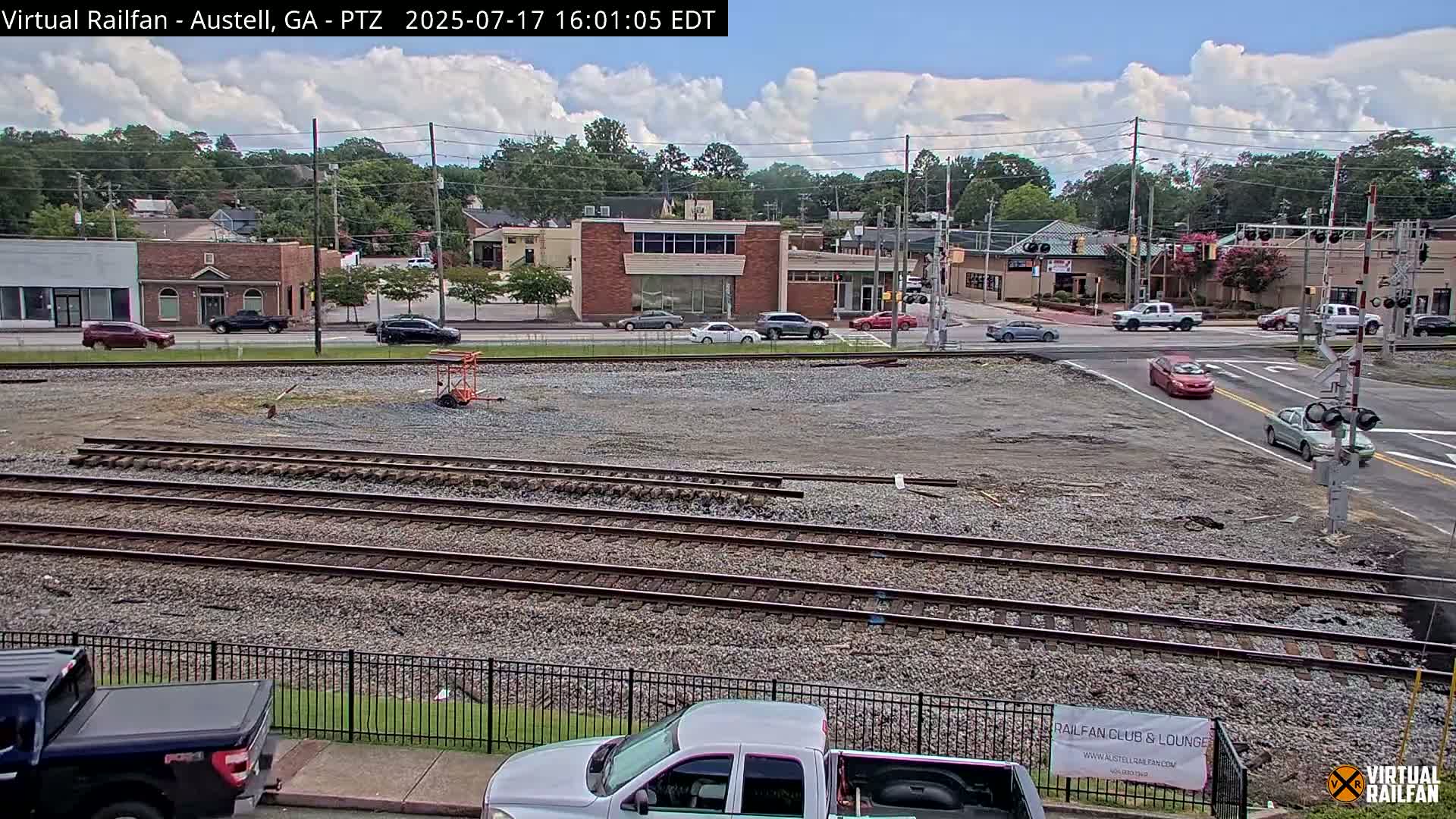 Austell City View & Nortfolk Southern Railway Junction Live Cam -Austell, Coob, Georgia, USA