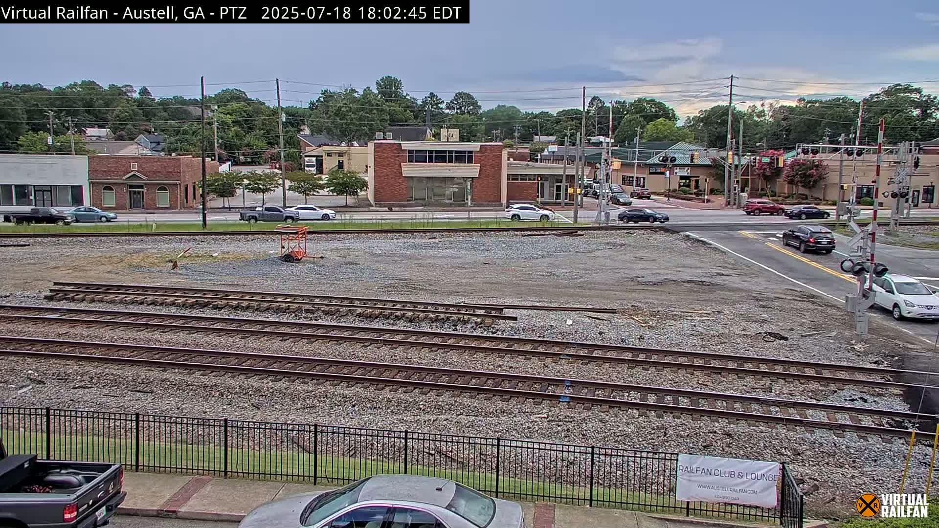 Austell City View & Nortfolk Southern Railway Junction Live Cam -Austell, Coob, Georgia, USA