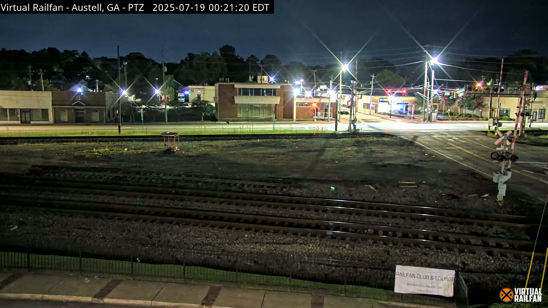 Austell City View & Nortfolk Southern Railway Junction Live Cam -Austell, Coob, Georgia, USA