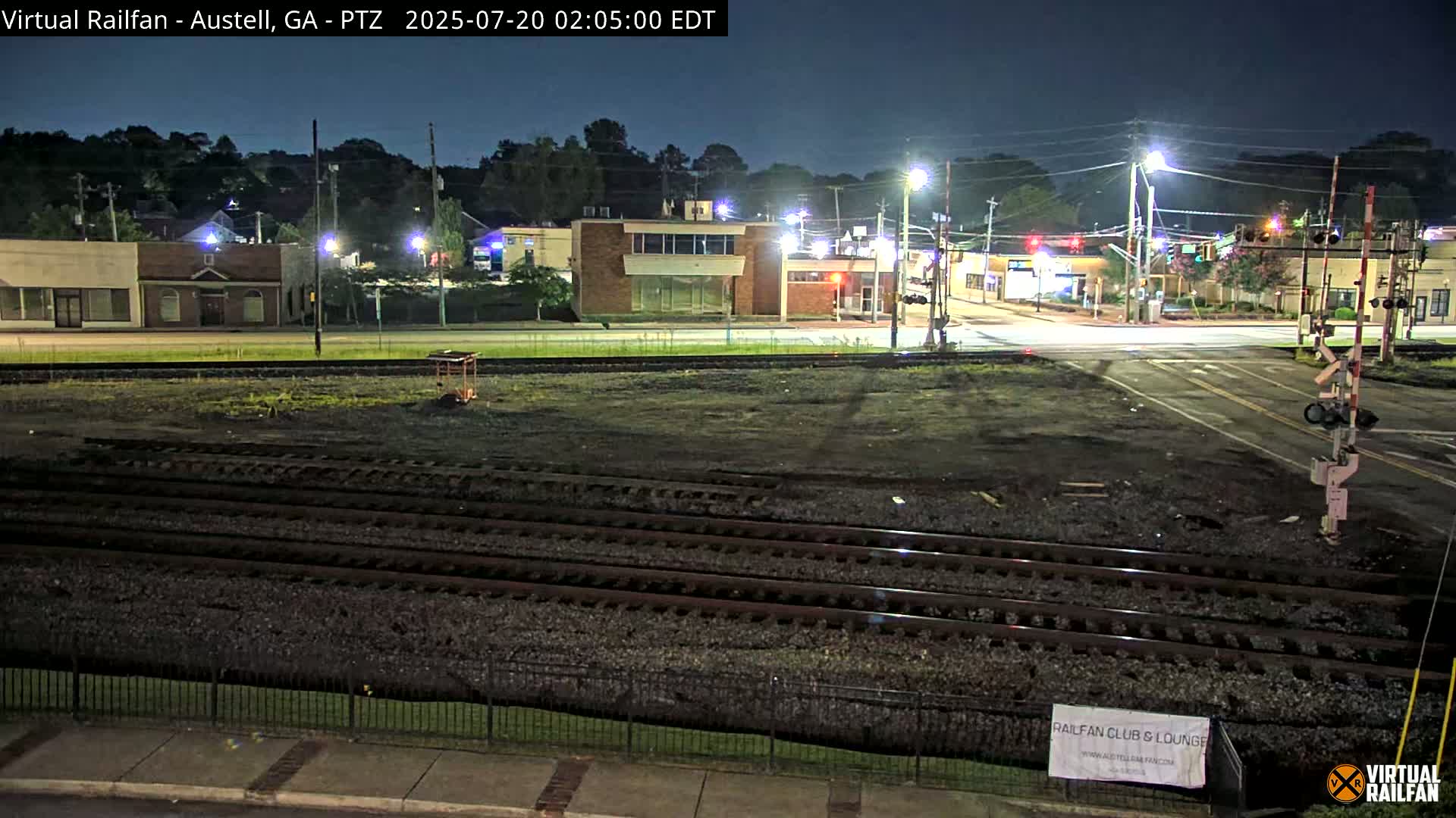 Austell City View & Nortfolk Southern Railway Junction Live Cam -Austell, Coob, Georgia, USA
